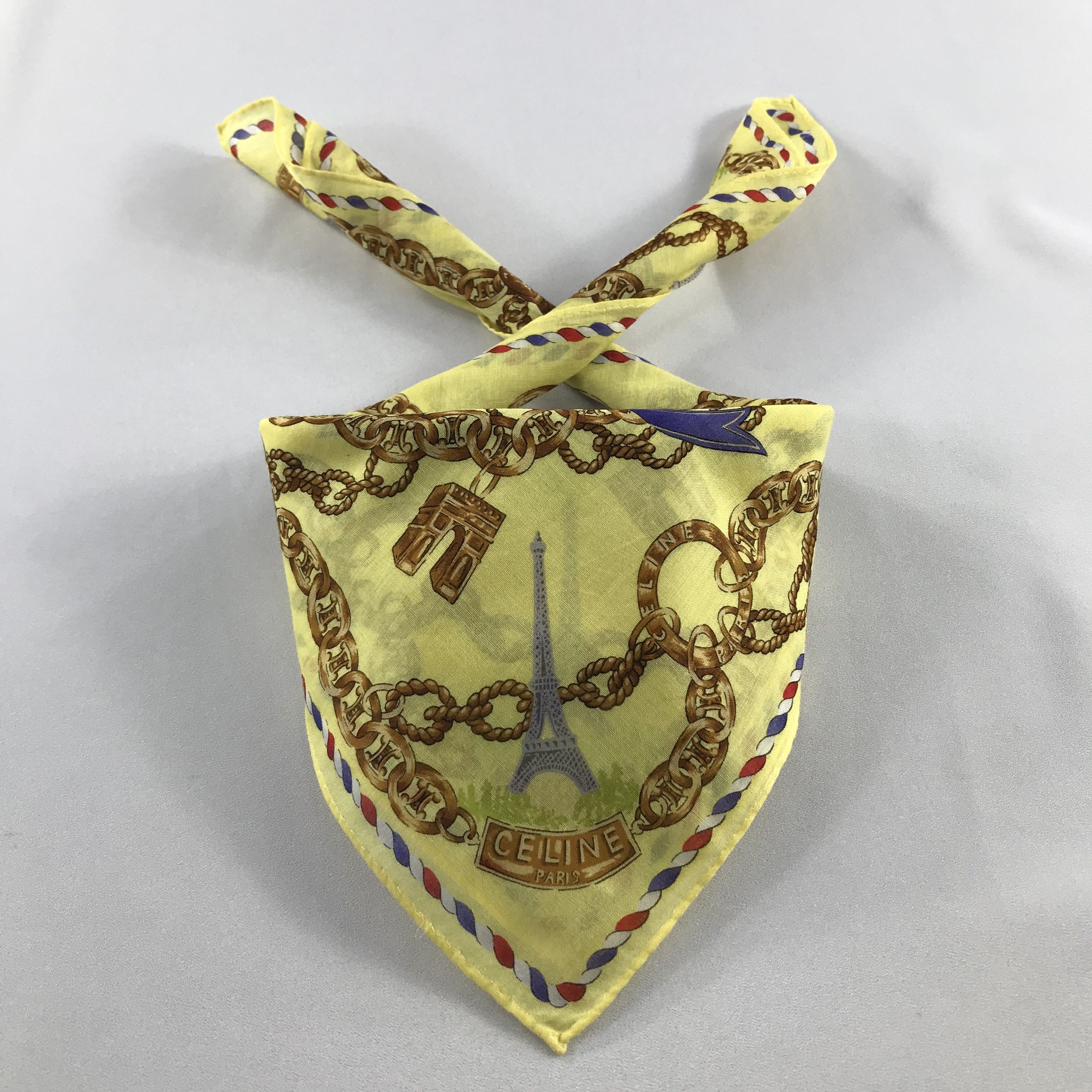 Celine Celine Handkerchief / Bandana / Neckerchief C782 Size ONE SIZE - 1 Thumbnail