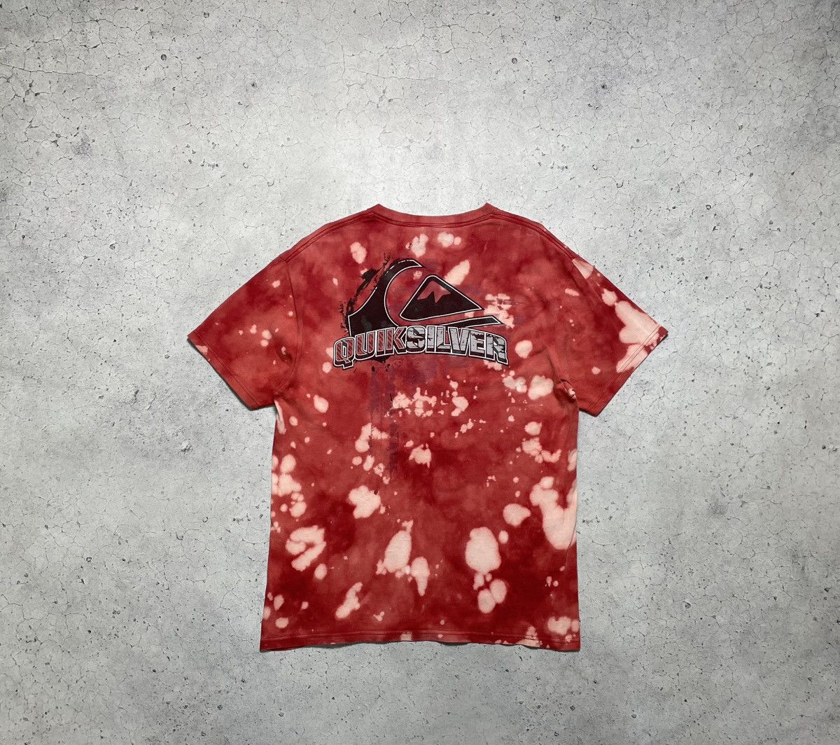 Quiksilver × Vintage Quiksilver Vintage Big Logo T-Shirt Tie Dye Surf Style Size US L / EU 52-54 / 3 - 1 Thumbnail
