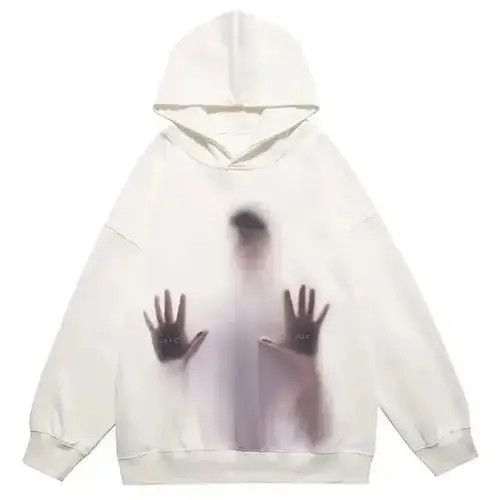 Japanese Brand Shadow Ghost Hooded Jacket Hoodie Sweatshirt Size US L / EU 52-54 / 3 - 1 Thumbnail