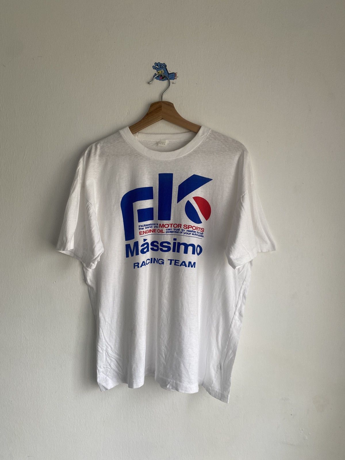 Vintage Vintage Massimo Motor Sport Racing Tee Size US L / EU 52-54 / 3 - 1 Thumbnail
