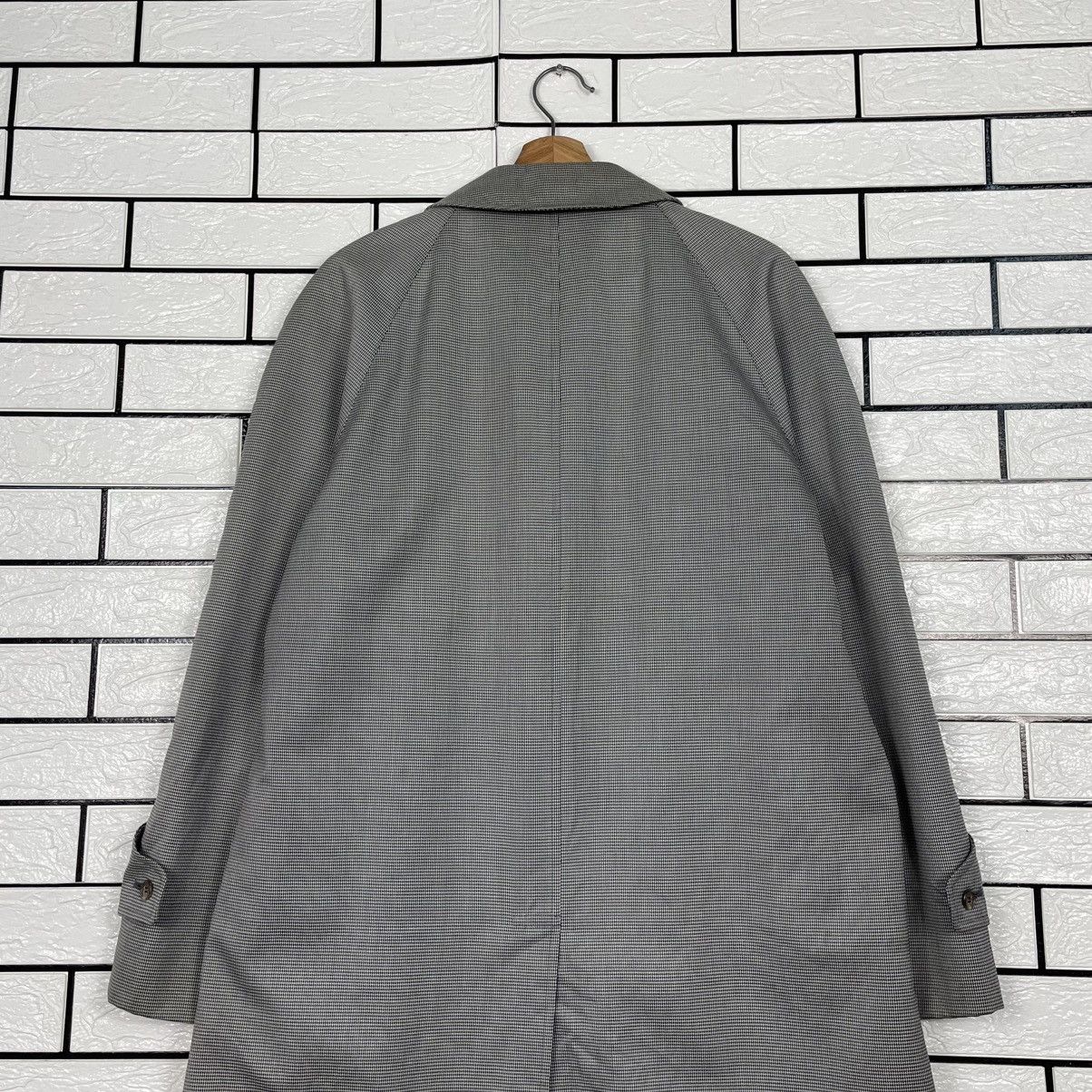 Oscar De La Renta Oscar De La Renta Houndstooth Trenchcoat Size US M / EU 48-50 / 2 - 9 Thumbnail