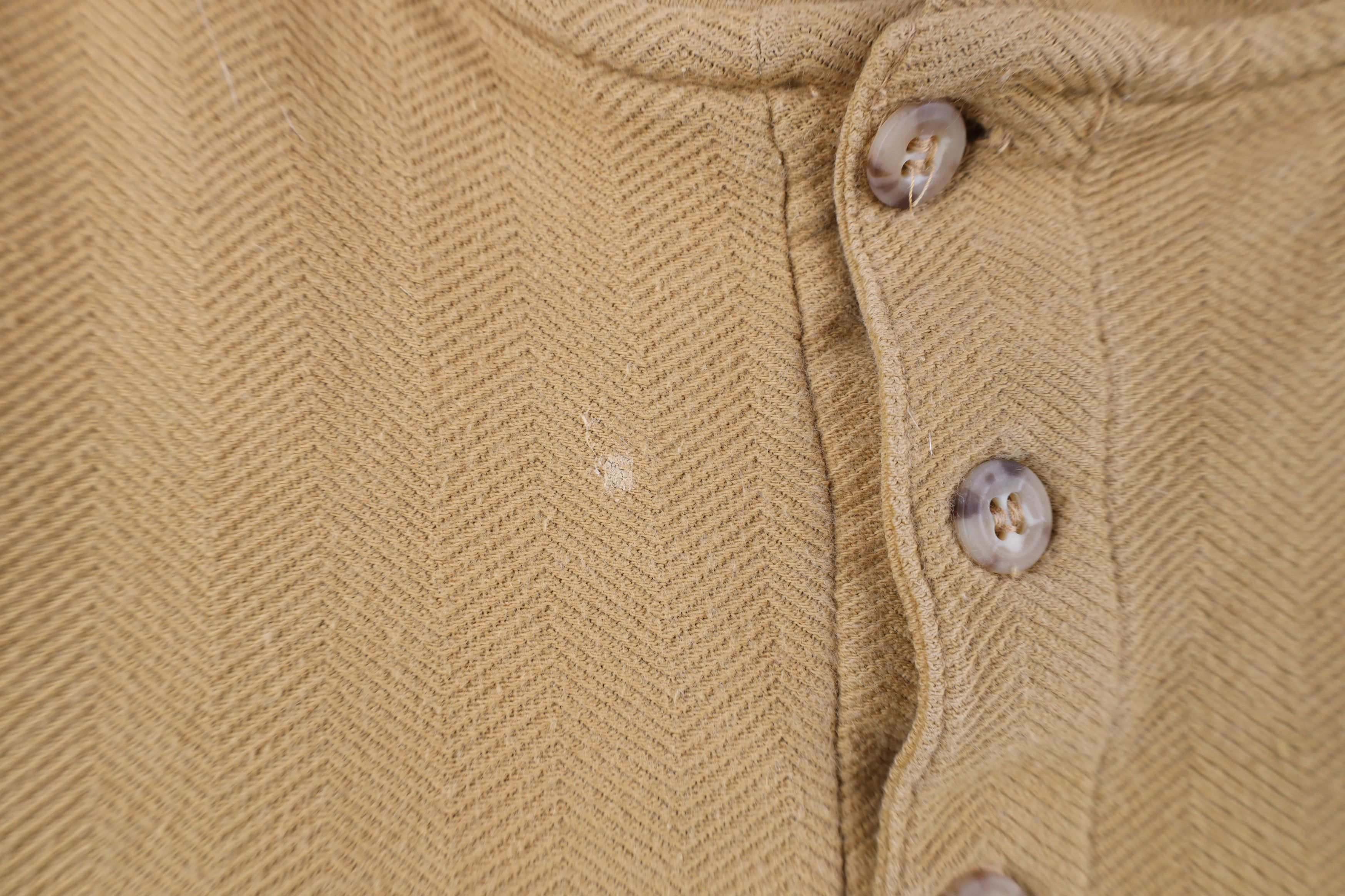 Carhartt Vintage 90s Carhartt Spell Out Herringbone Henley T-Shirt Size US XXL / EU 58 / 5 - 6 Thumbnail