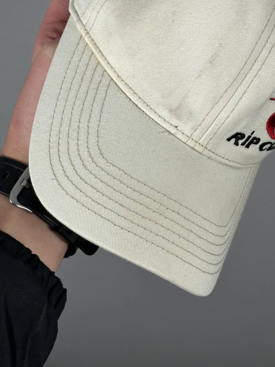 Ripcurl 90s Crazy Rip Curl White Hat Surf Style Size ONE SIZE - 5 Thumbnail