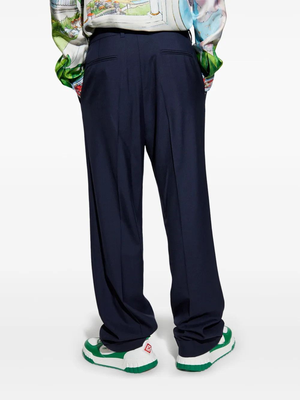 Casablanca o1y0526 Casual Pant in Midnight Blue Size US 32 / EU 48 - 3 Thumbnail