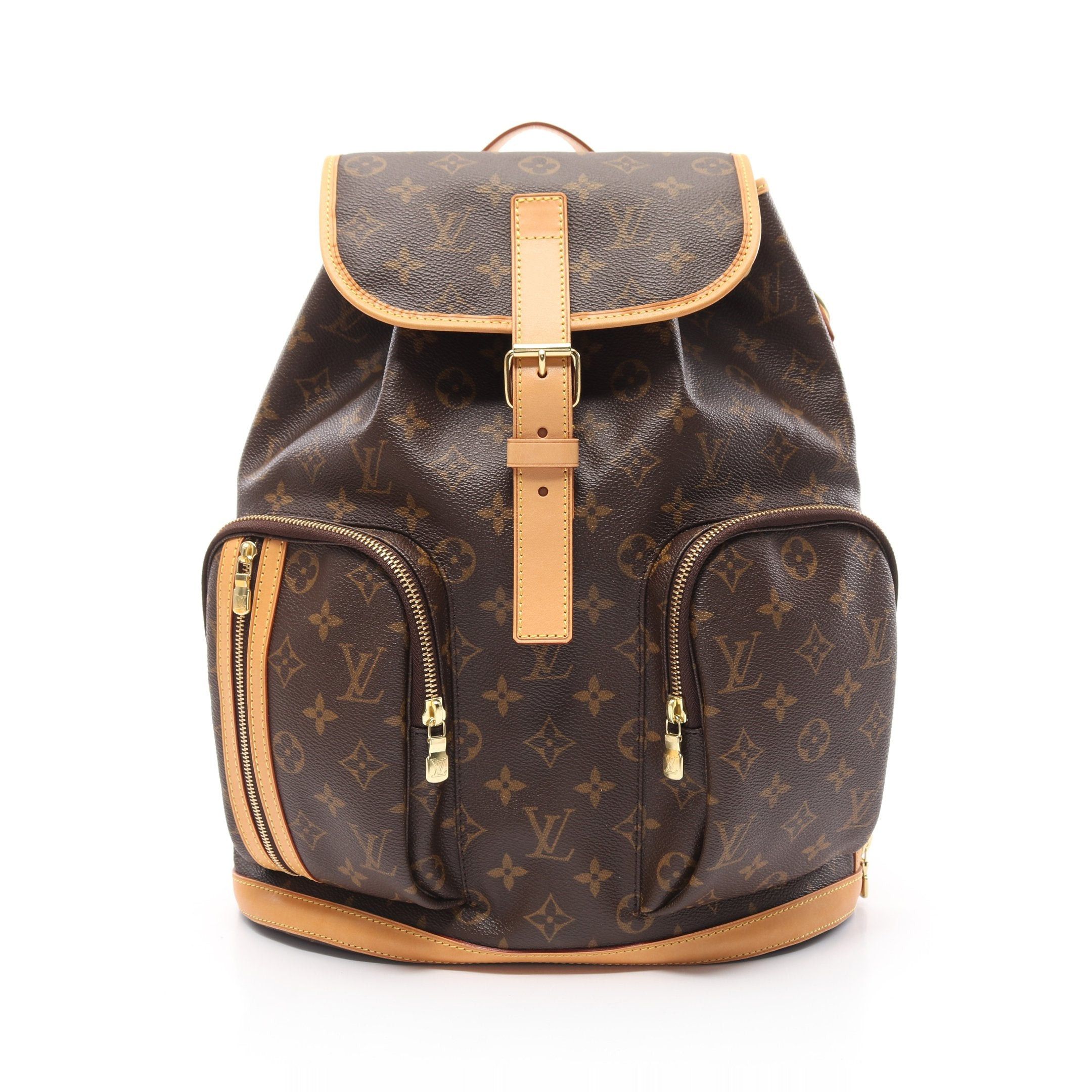 Louis Vuitton Louis Vuitton Sac Ad Bosforo Monogram Backpack Rucksack Leather Brown Size ONE SIZE - 1 Thumbnail