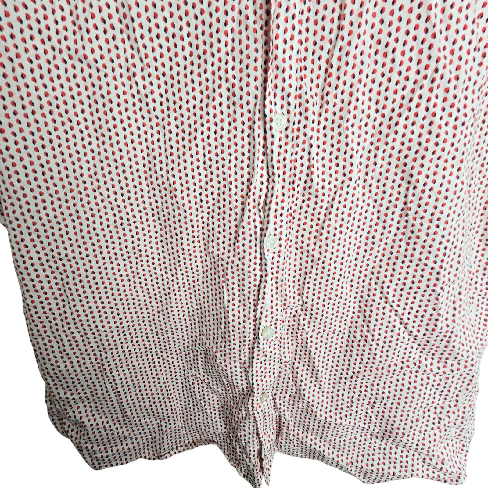 Hugo Boss Boss Hugo Boss Mens Geometric Print Shirt Size S Regular Fit Size US S / EU 44-46 / 1 - 3 Thumbnail