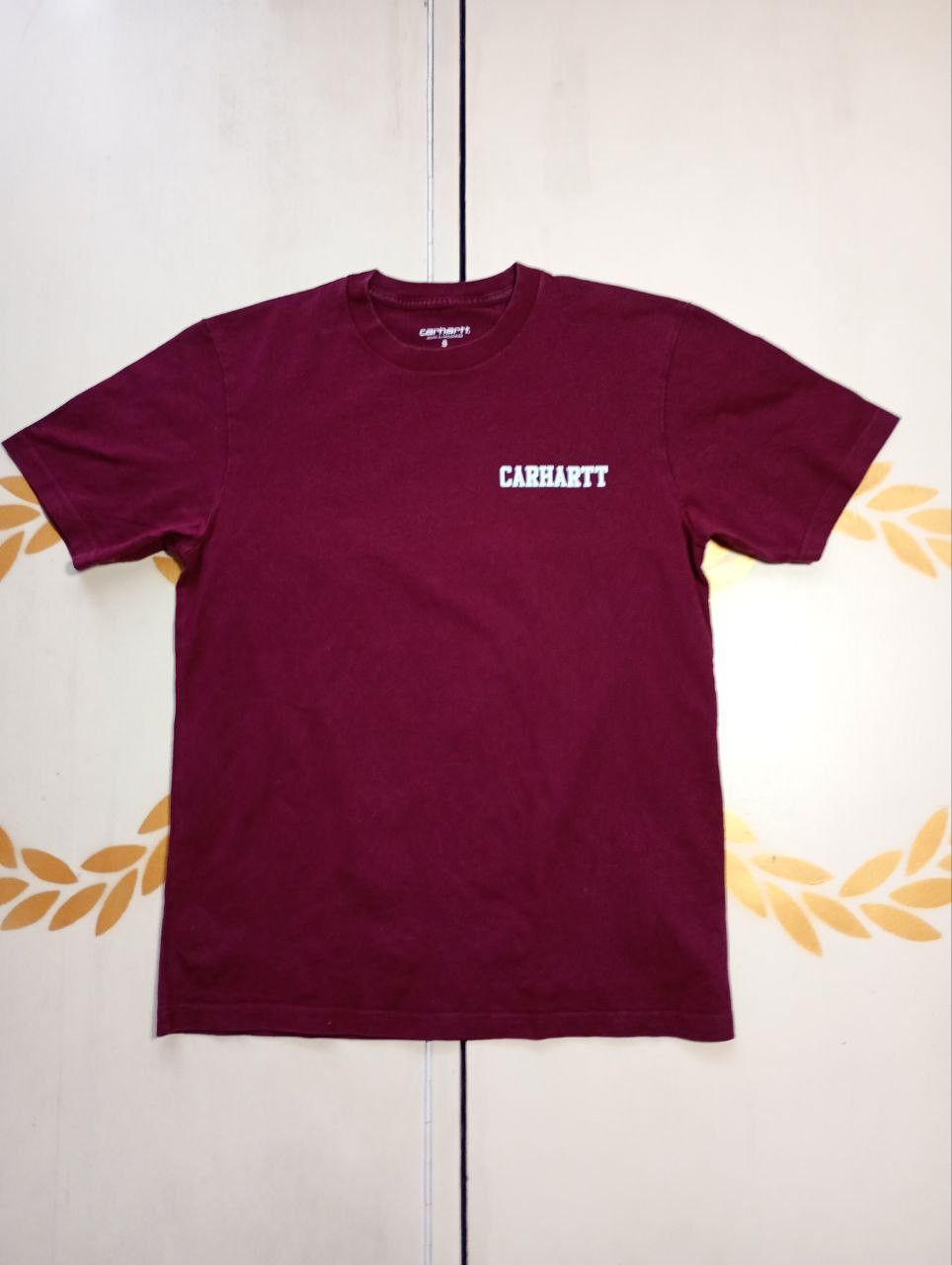 Carhartt × Carhartt Wip Carhartt S/S College Script T-Shirt Size US S / EU 44-46 / 1 - 1 Thumbnail