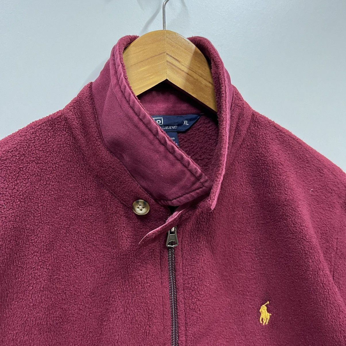 Polo Ralph Lauren Vintage POLO by Ralph Lauren Fleece Jacket Harrington Style Size US XL / EU 56 / 4 - 3 Thumbnail