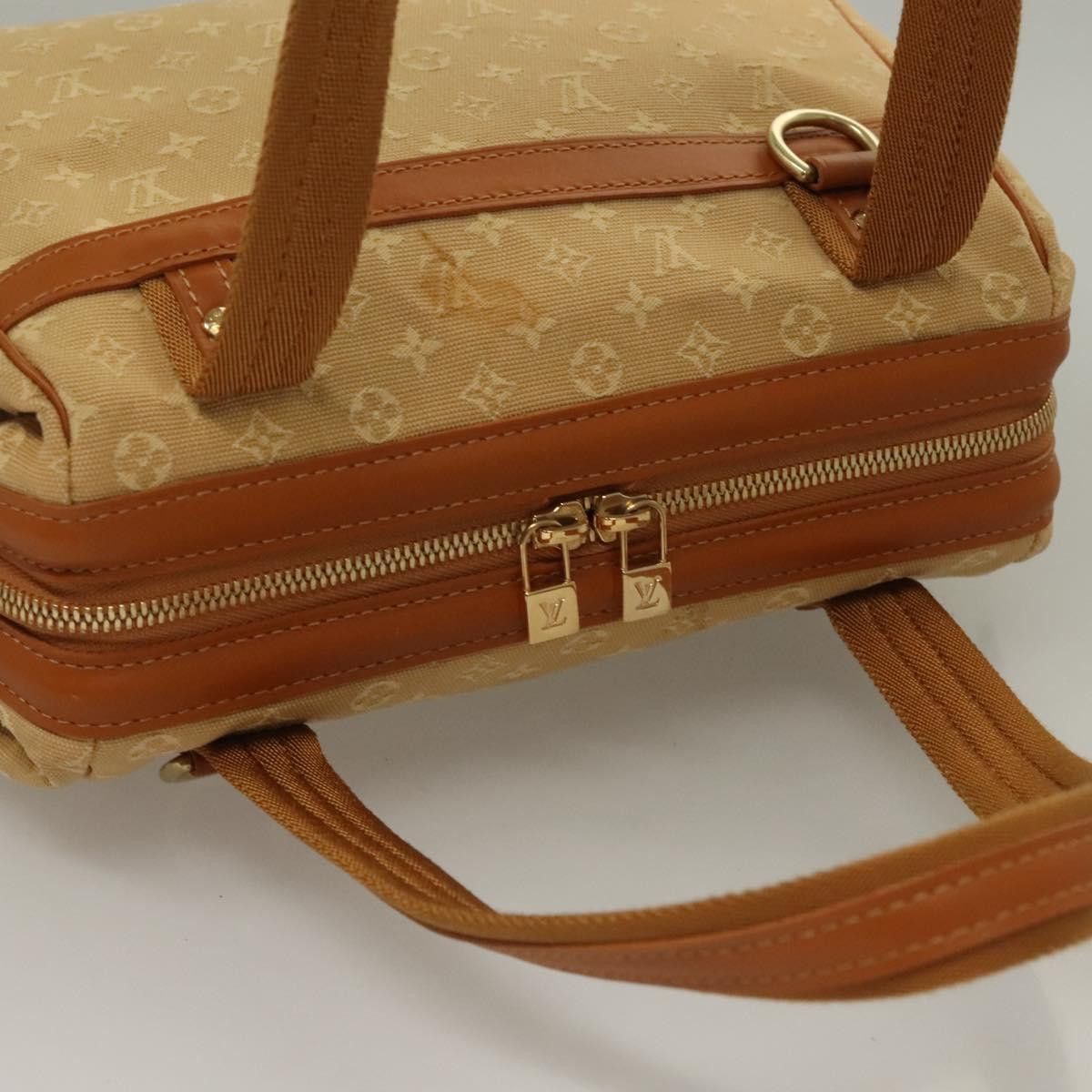 Louis Vuitton LOUIS VUITTON Monogram Mini Josephine PM Hand Bag Beige Size ONE SIZE - 6 Thumbnail