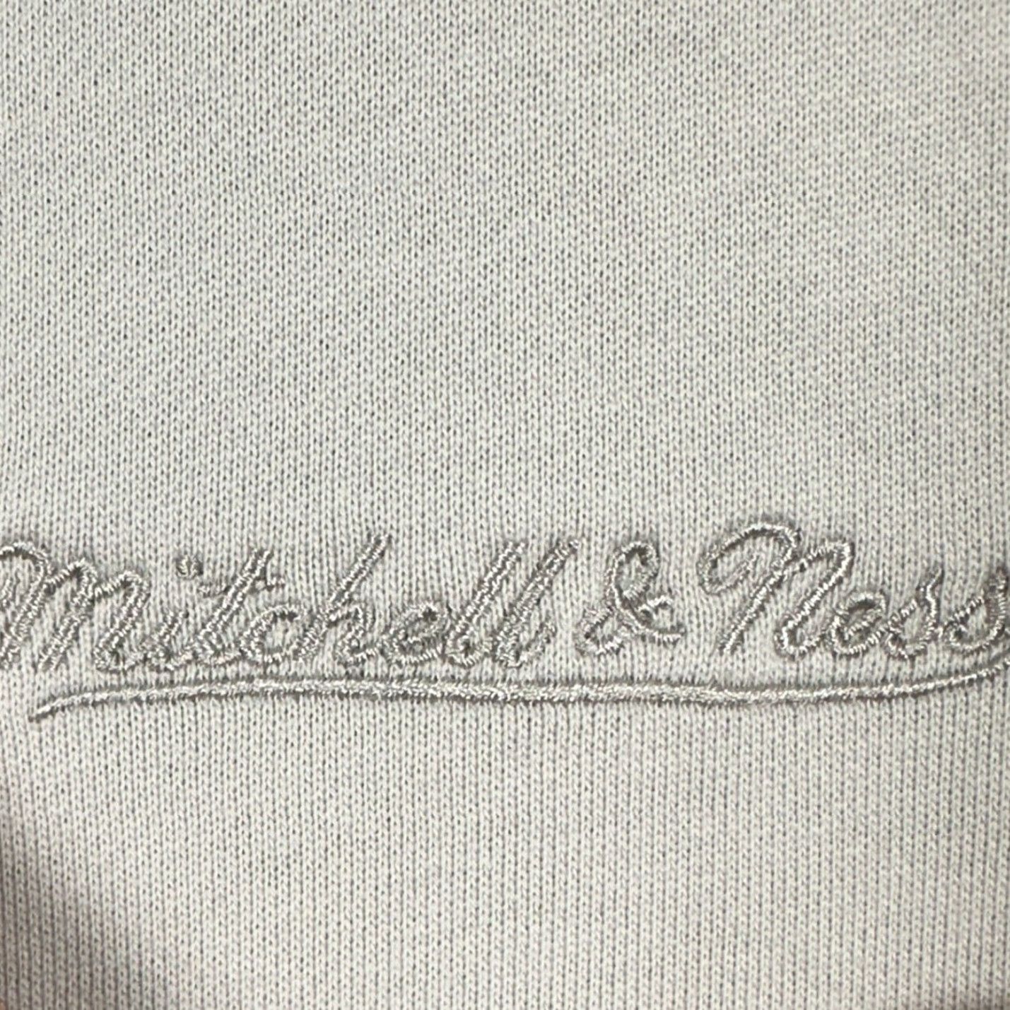 Mitchell & Ness Mitchel Ness Sweatshirt Crewneck Mens S Gray Pullover Long Sleeve Stretch Size US S / EU 44-46 / 1 - 5 Thumbnail