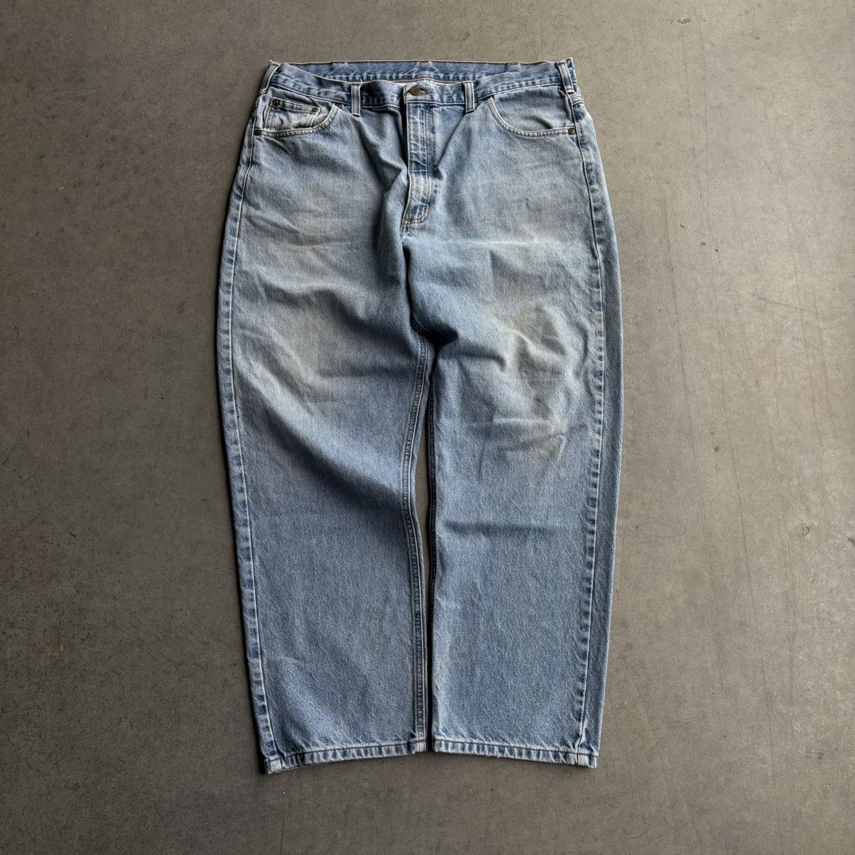 Carhartt Vintages 38x32 Baggy Carhartt Blue Jeans Workwear Carpenter Size US 38 / EU 54 - 7 Thumbnail