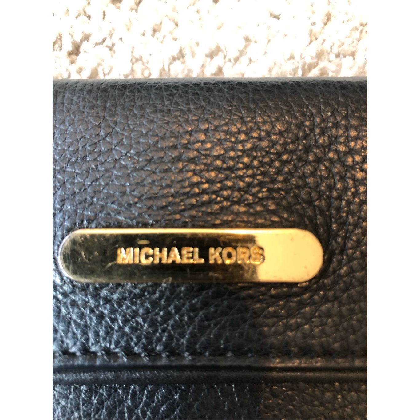 Michael Kors Michael Kors Women’s Black Snap Button Wallet Wristlet Size ONE SIZE - 2 Thumbnail