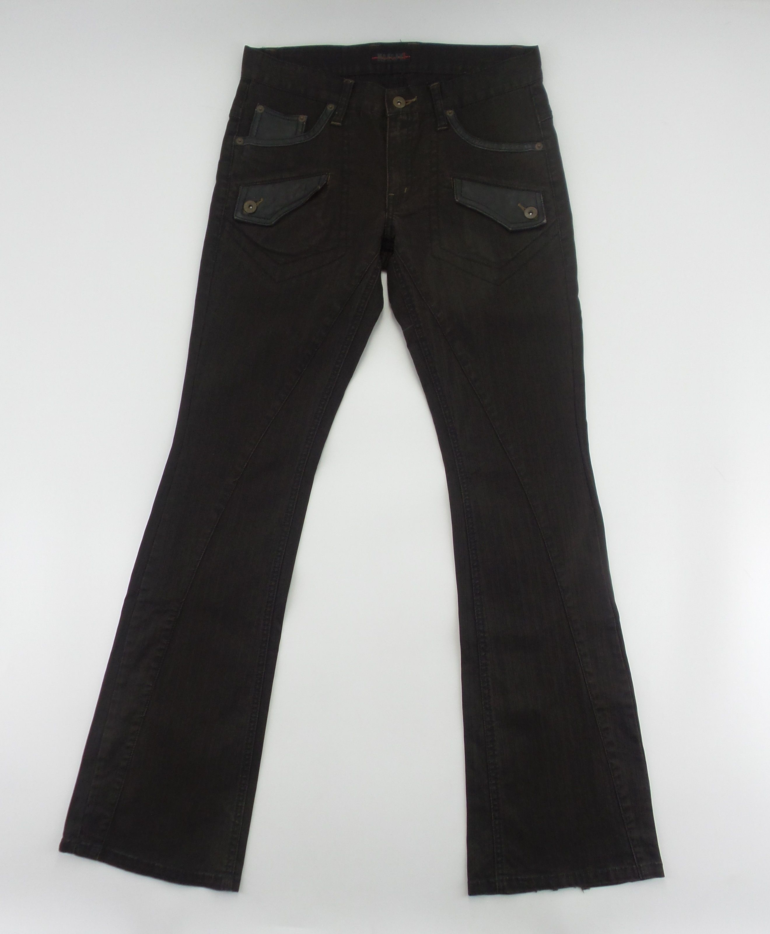 パンツ morgan homme grunge flared denim Y2K 00s morgan homme grunge flared denim Y2K 00s パンツ