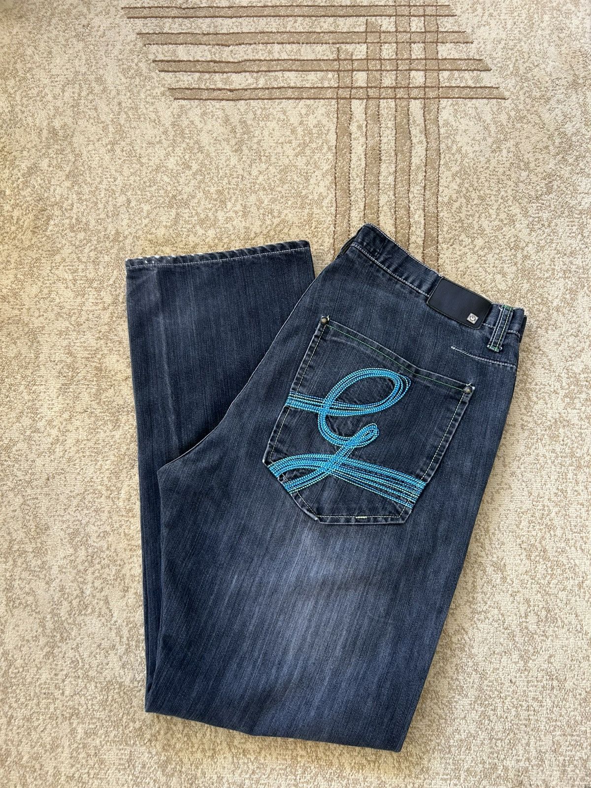 G-Unit Vintage 50 Cent G Unit Baggy Jeans Size US 38 / EU 54 - 1 Thumbnail