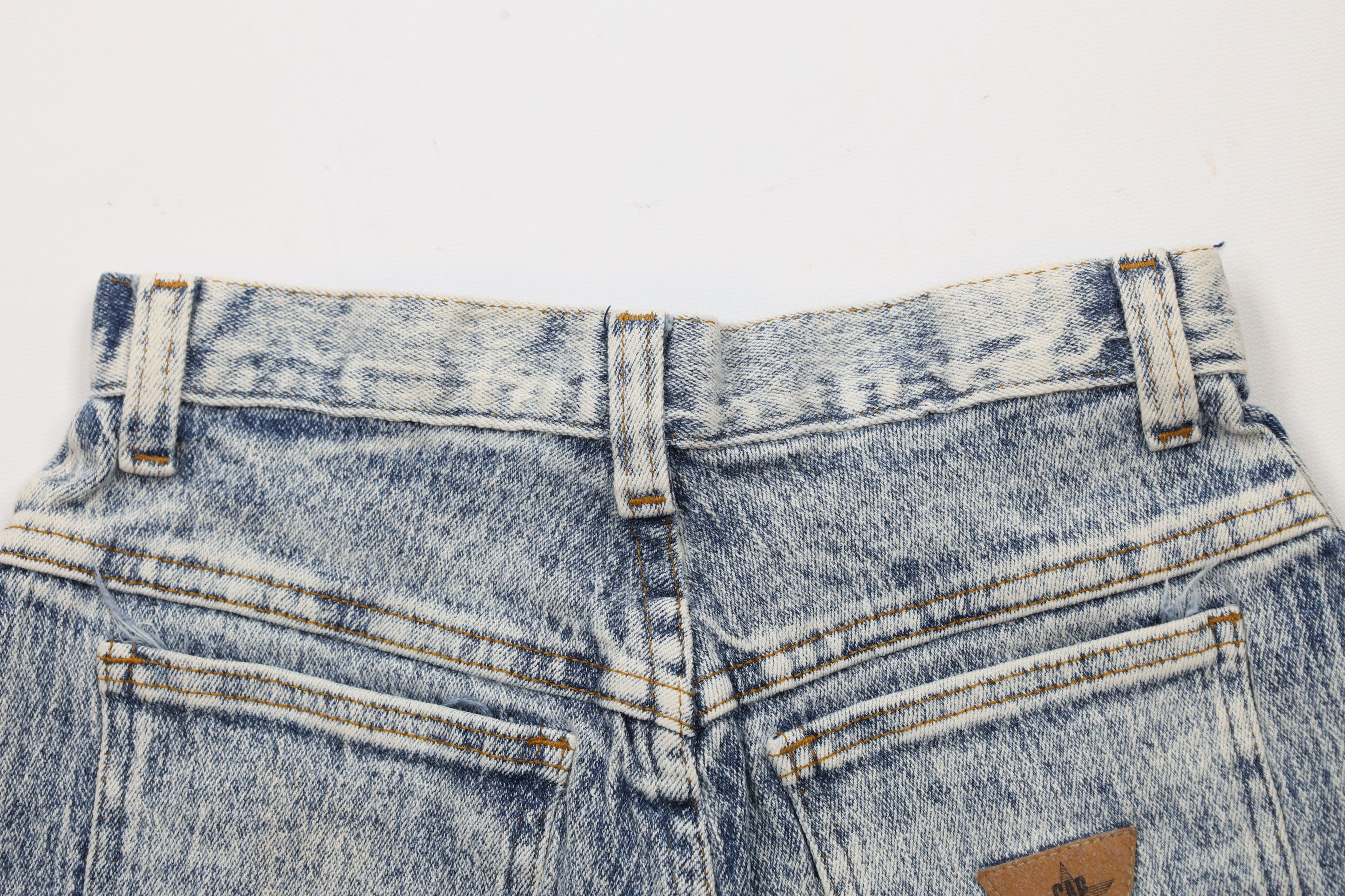 Vintage Vintage 90s Streetwear Acid Wash Cut Off Denim Jean Shorts Size 28" / US 6 / IT 42 - 10 Thumbnail