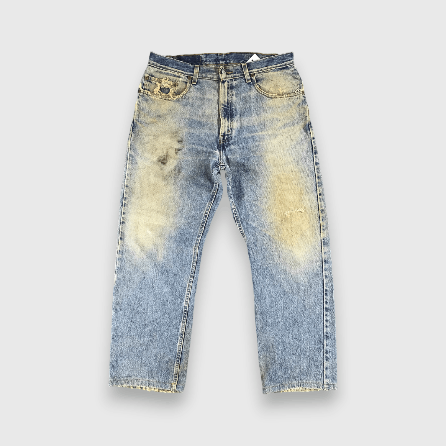 Levi's Vintage 90s Rusty Light Wash Levis 505 Jeans-J1195 Size US 34 / EU 50 - 1 Thumbnail