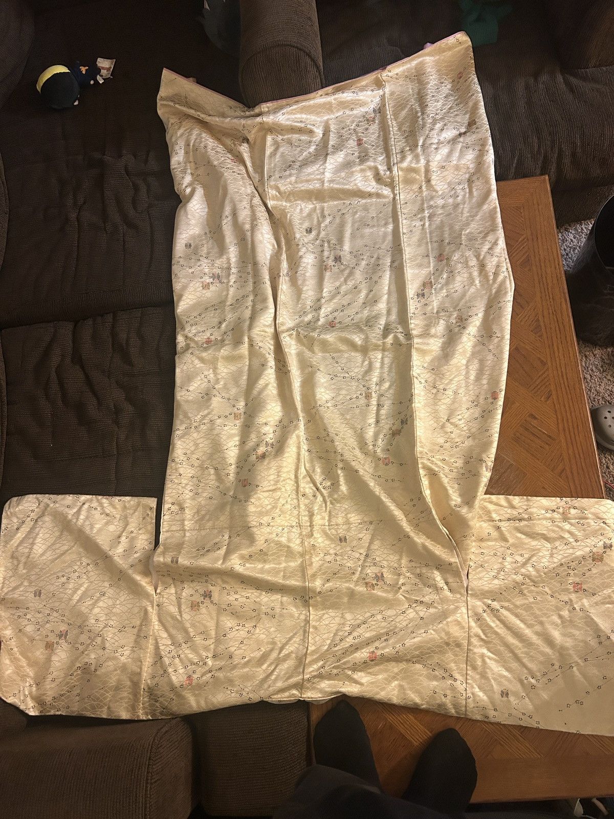 Other Golden flower patterned Haori Size 4XL / US 24-26 - 2 Thumbnail