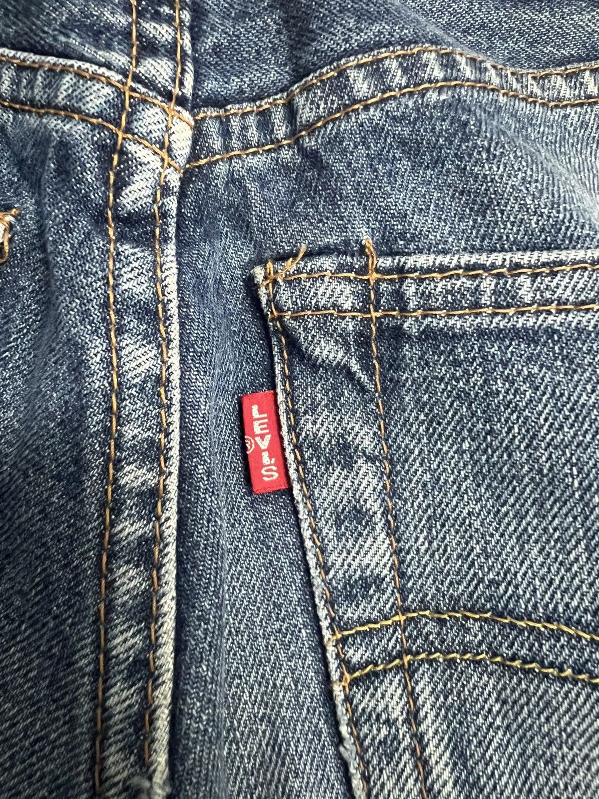 Levi's Vintage Clothing × Vintage Levis 551Z / w29 L36 - Vintage selvedge Japan Big E Size US 29 - 13 Thumbnail