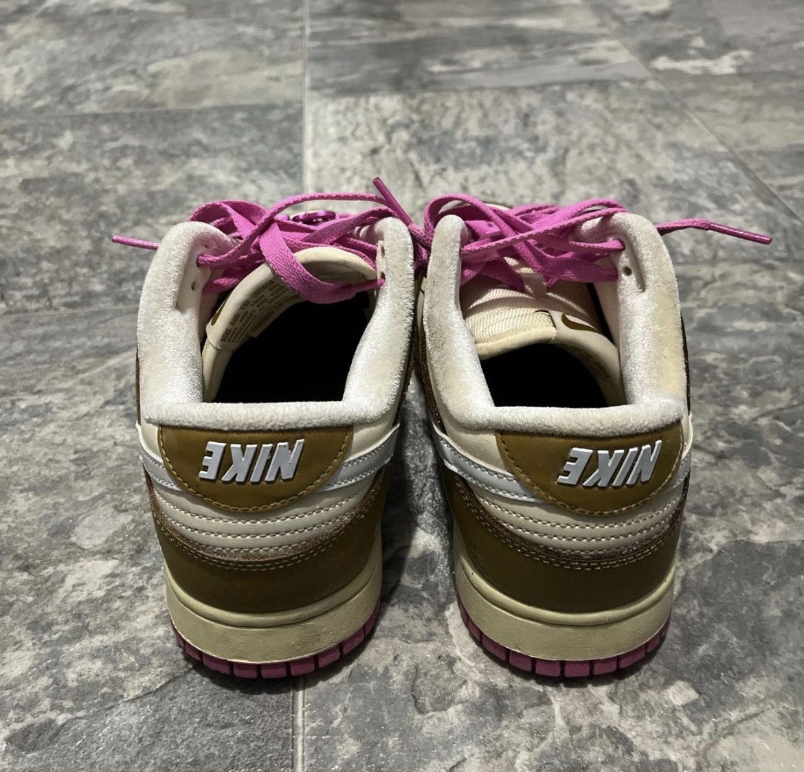 Nike Nike dunks Pink Brown Beige Size US 8.5 / IT 38.5 - 4 Thumbnail