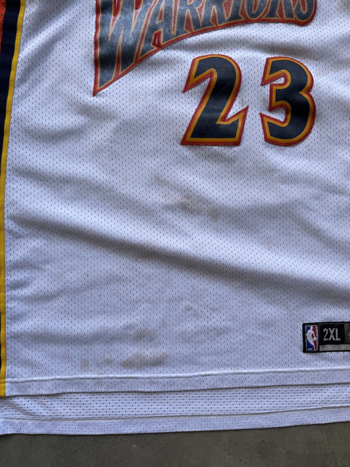 Reebok Vintage Golden State Warriors Jason Richardson Reebok Jersey Size US XXL / EU 58 / 5 - 3 Thumbnail