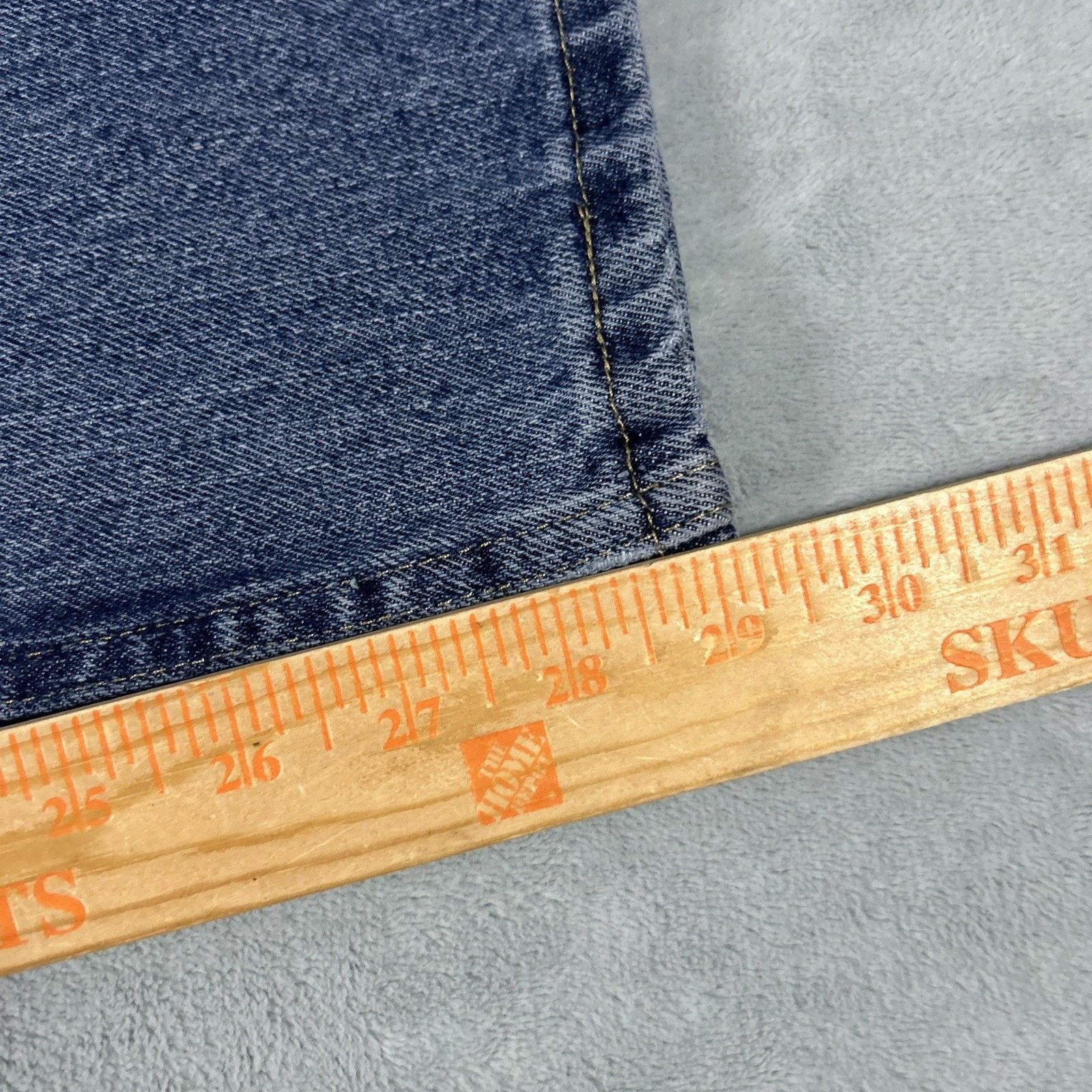 Wrangler Y2k 2000s Wrangler Baggy Straight Jeans Mens 34x29 Hamilton Size US 34 / EU 50 - 7 Thumbnail