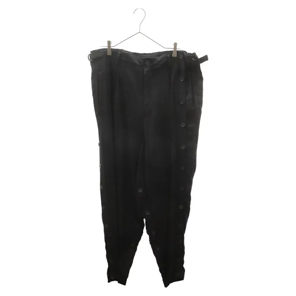 Yohji Yamamoto Yohji Yamamoto POUR HOMME 21SS linen wide pants Size US 37 - 1 Thumbnail