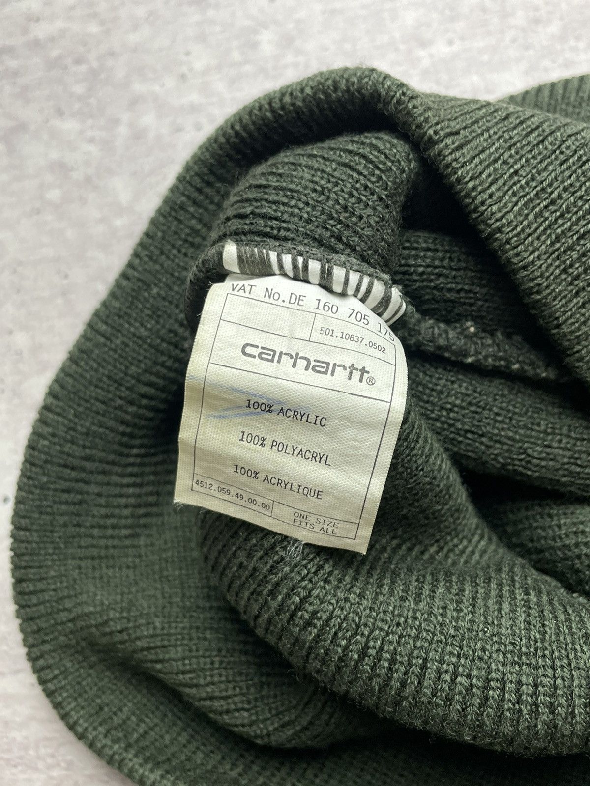 Carhartt × Vintage Vintage Carhartt beanie hat Size ONE SIZE - 5 Thumbnail