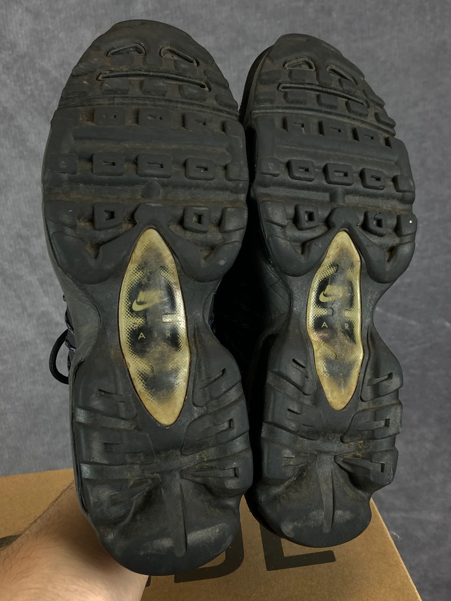 Nike Nike Air Max Black Sport Shoes Size 38.5 Size US 5.5 / EU 38 - 7 Thumbnail