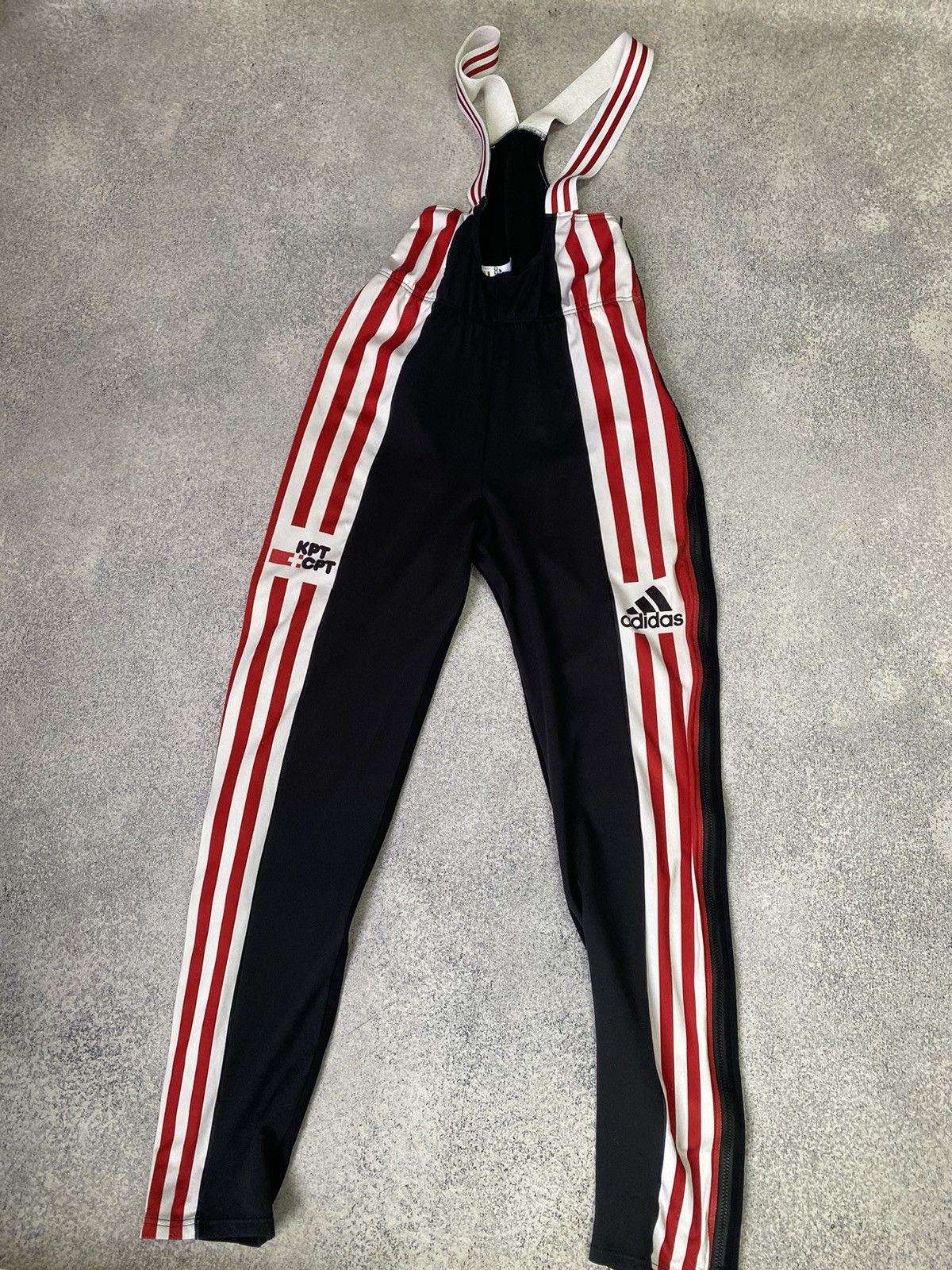 Adidas × Vintage Vintage Adidas Wrestling Singlet Jumpsuit Size US 33 - 6 Thumbnail