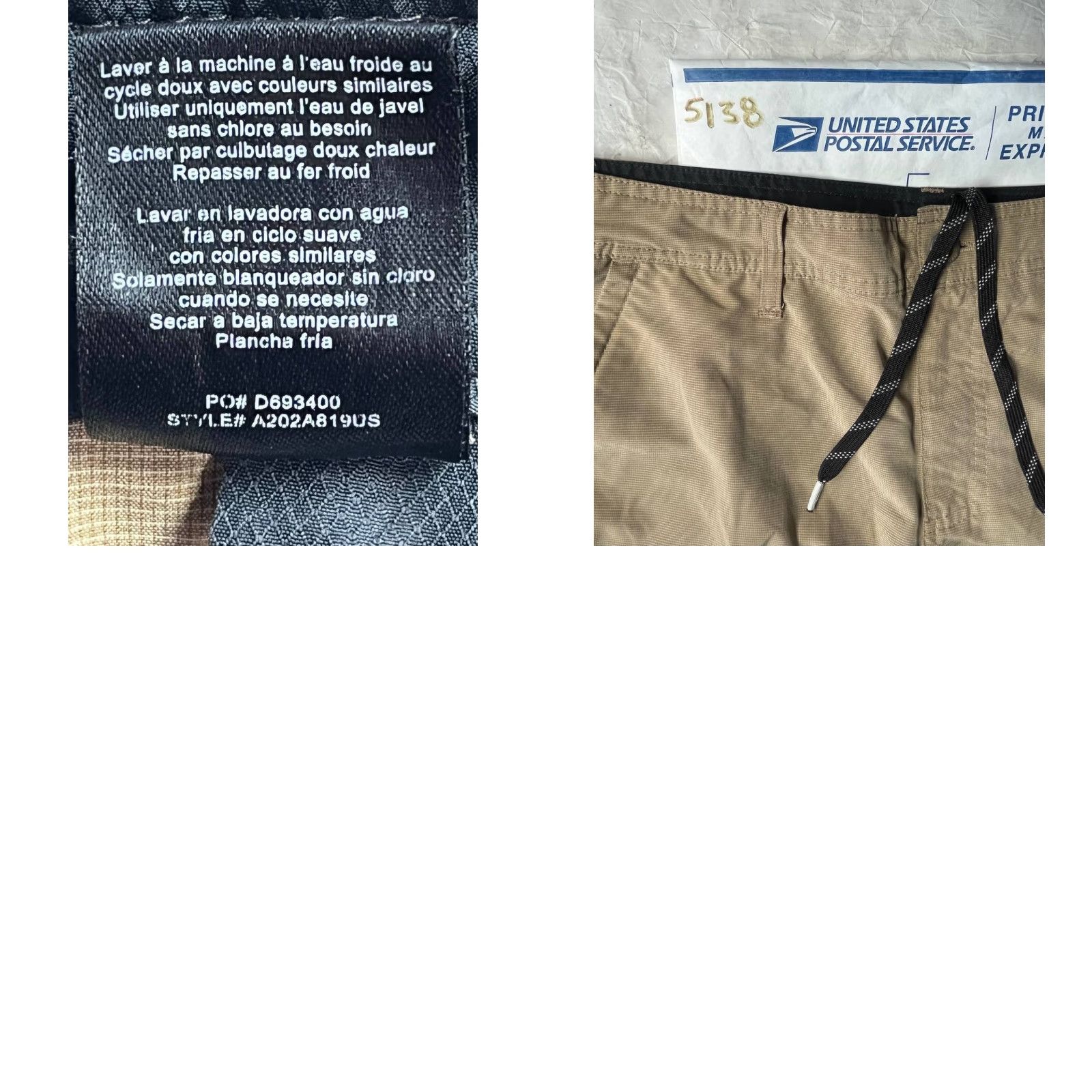 O'Neill O'Neill Mens Chino Shorts Flat Front Brown 32 Lightweight Regular Waist 32 Belt Loops Pocket Knit Cotton Polyester 10in Inseam Casual Shirt/Hoodie Size US 32 / EU 48 - 9 Thumbnail