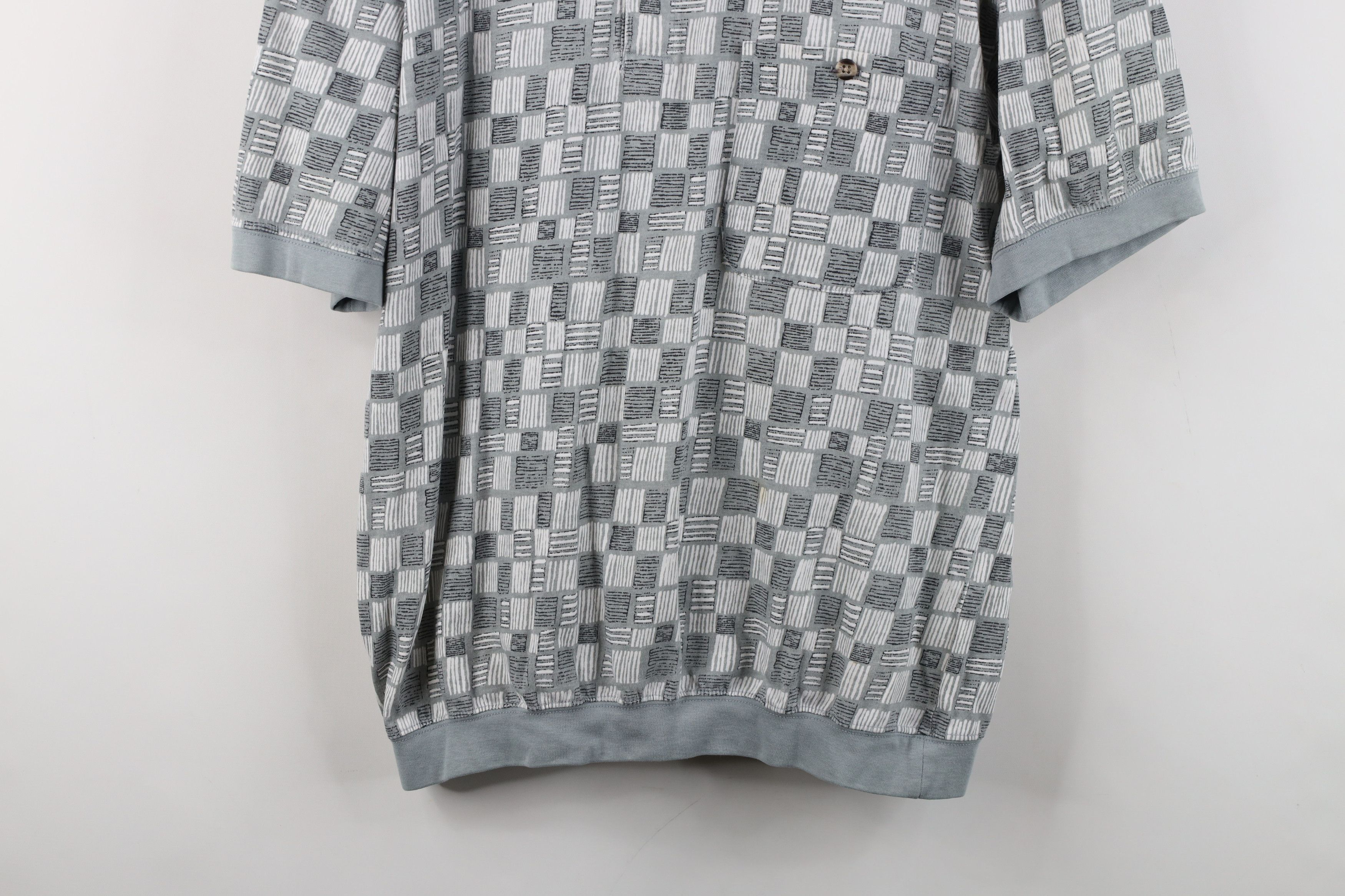 Vintage Vintage 90s Streetwear Collared Pullover Polo Shirt Size US L / EU 52-54 / 3 - 3 Thumbnail