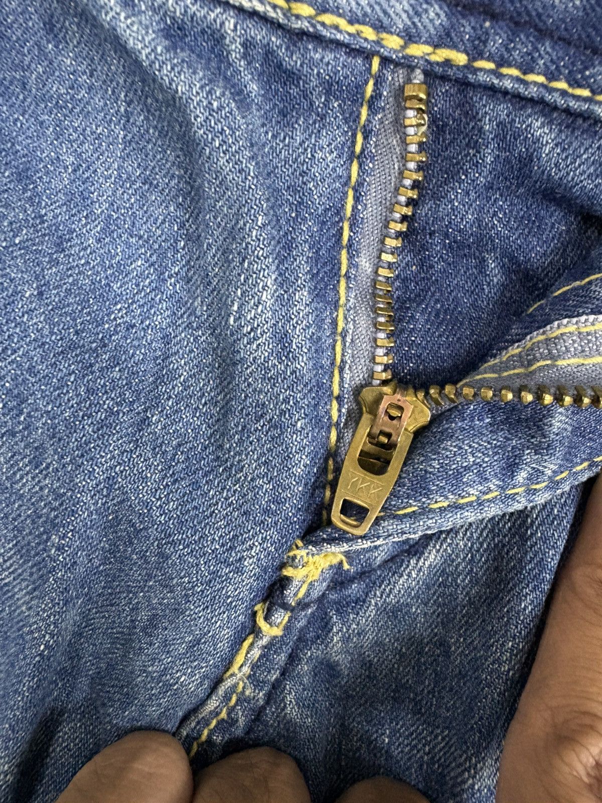 Kapital Kapital sashiko reworks Slim Straight Ozoc Distressed Flared Size US 30 / EU 46 - 12 Thumbnail