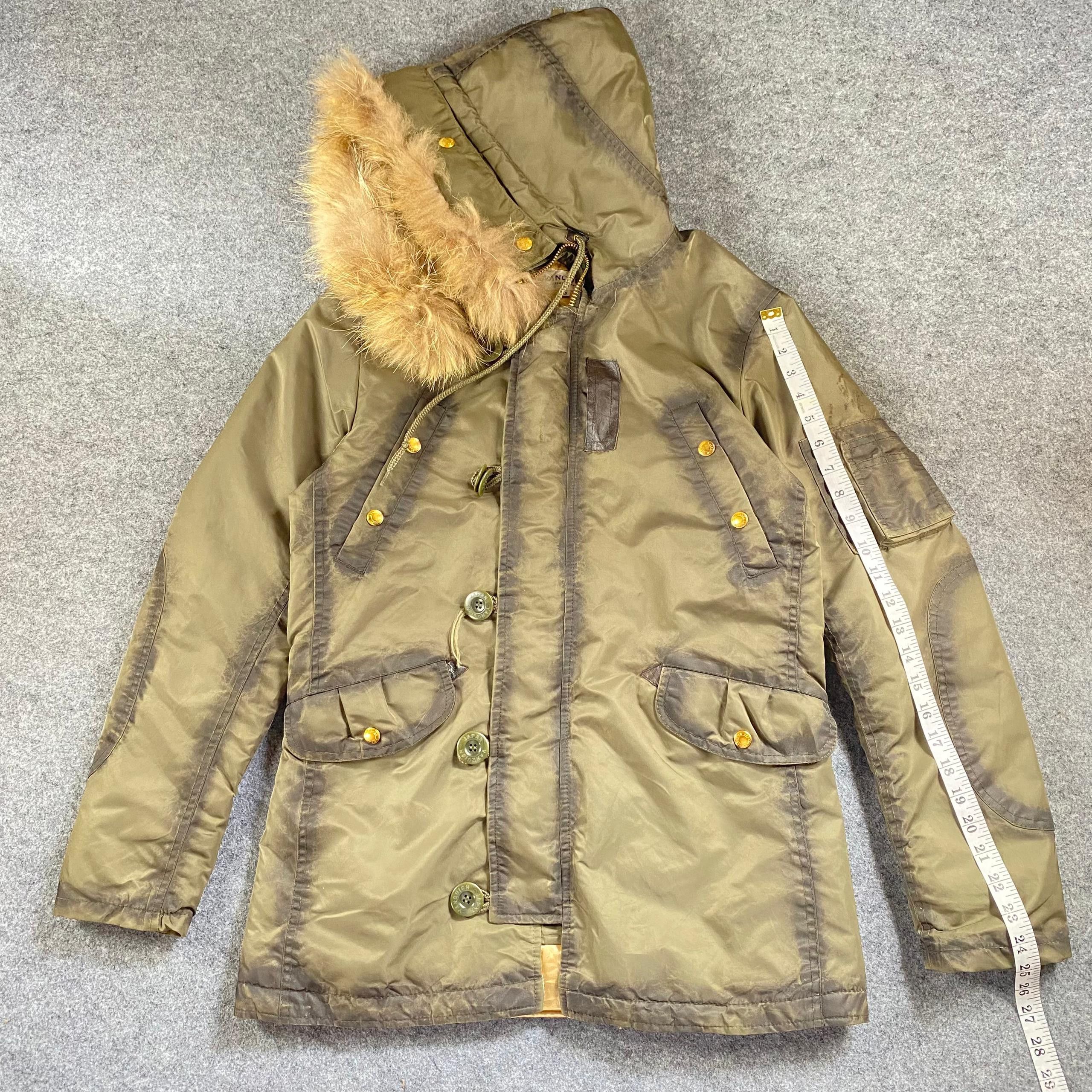 Vanquish Vintage Vaquish Millitary Fur Hoodies Jacket Size US S / EU 44-46 / 1 - 7 Thumbnail
