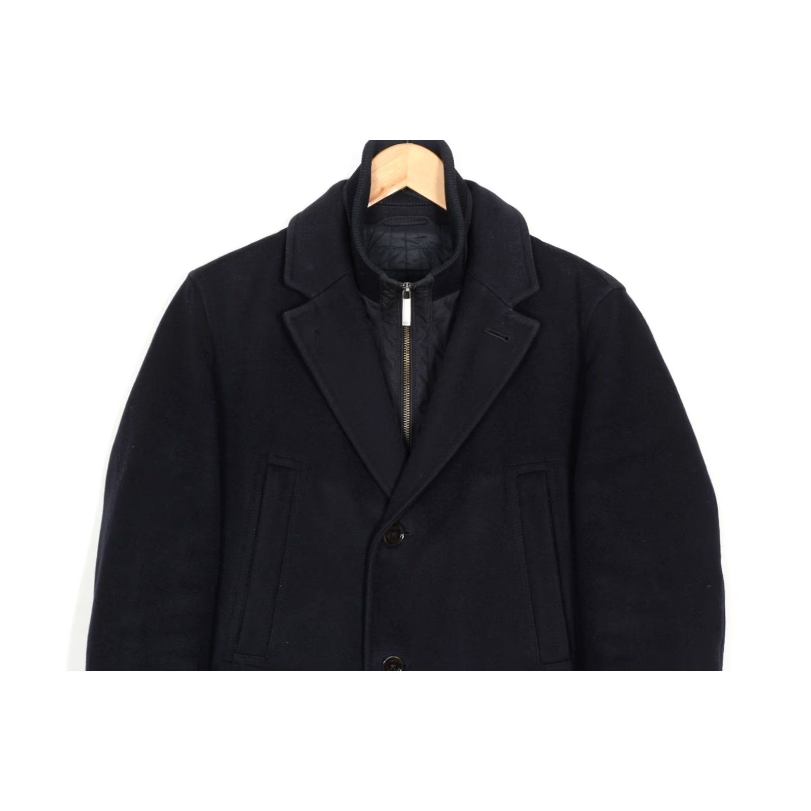 Hugo Boss HUGO BOSS Conway Wool Cashmere Coat Jacket Men 46 Wool Cashmere Coat Size US S / EU 44-46 / 1 - 4 Thumbnail