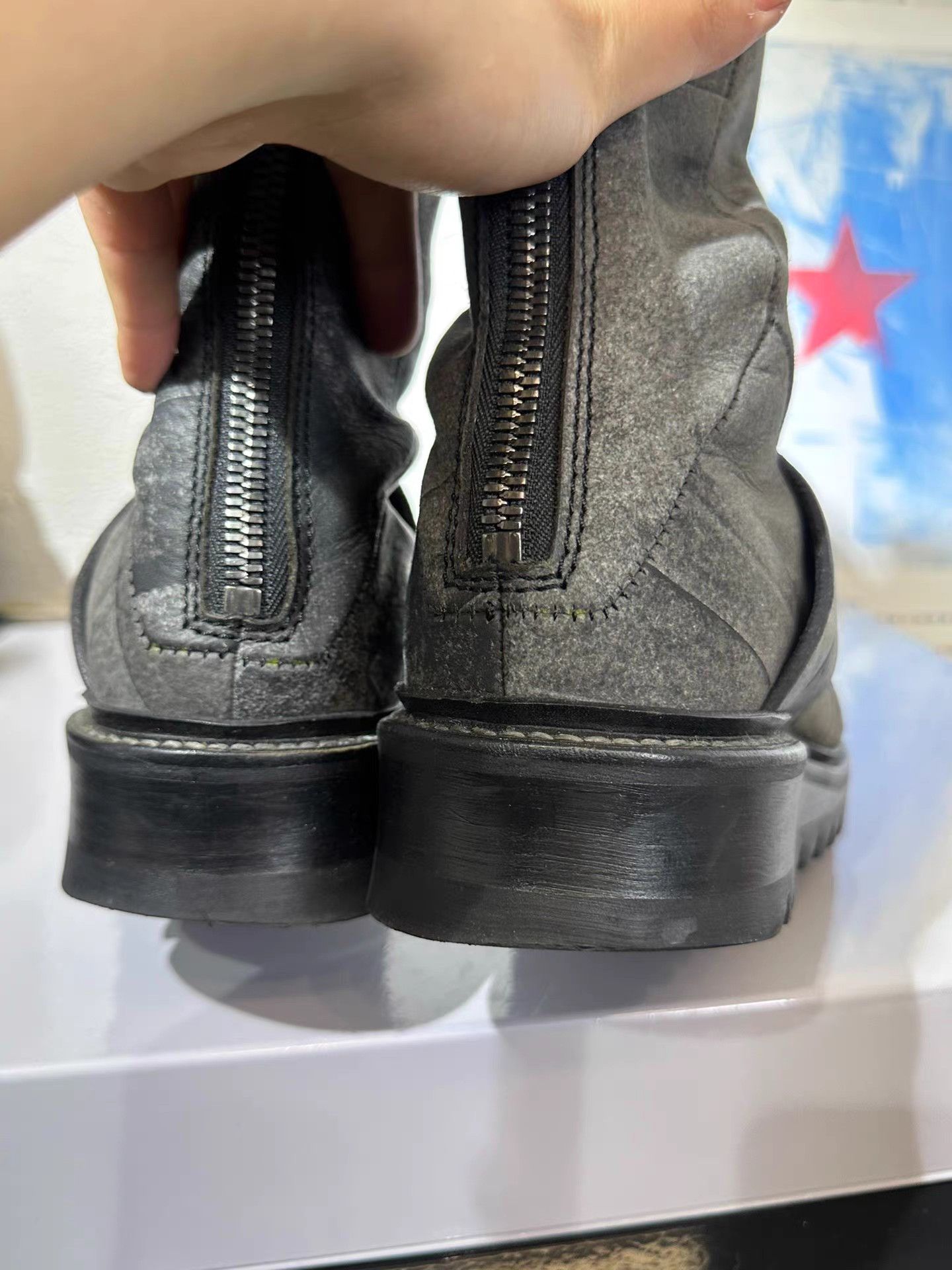 Julius Julius 7 Suede High-Top Engineer Boots K20 Size US 8 / EU 41 - 8 Thumbnail