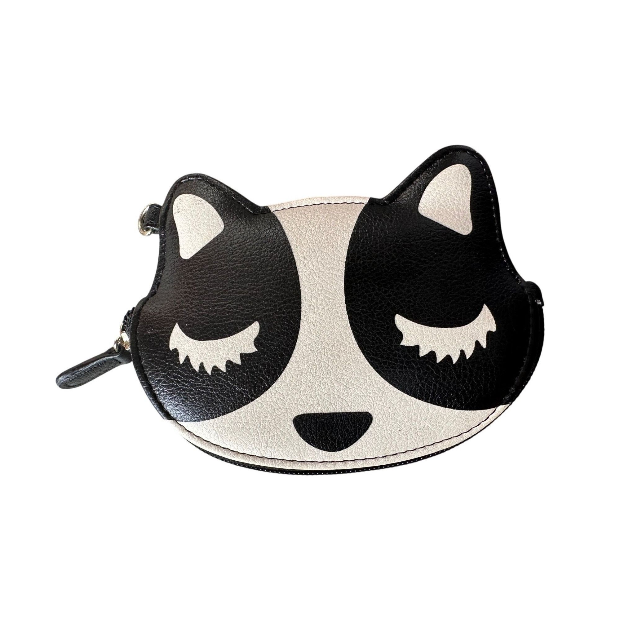 Betsey Johnson LUV BETSEY By Betsey Johnson Black and White Cat Purse/Wrist Size ONE SIZE - 2 Thumbnail