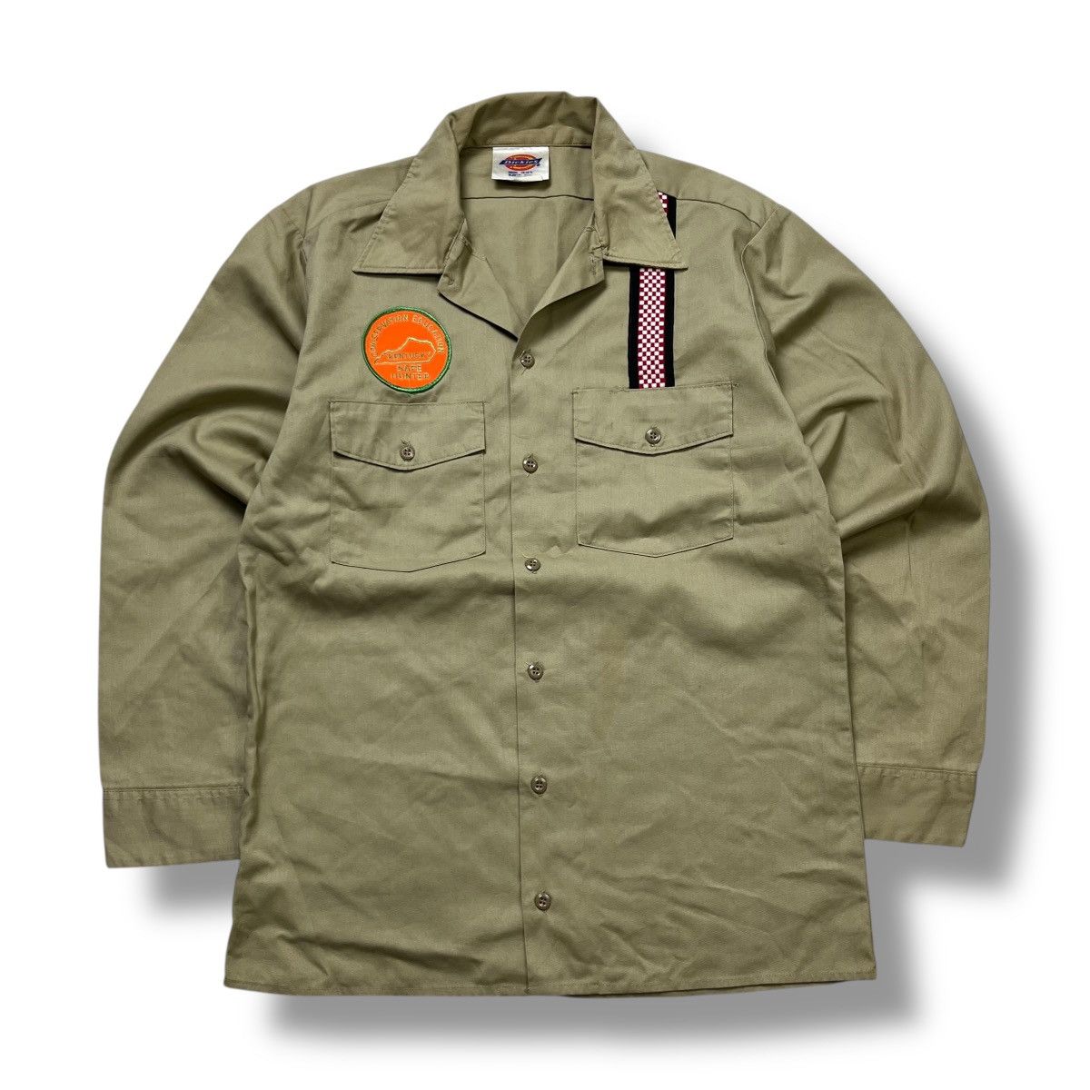 Dickies Dickies workshirt with patch biker style Size US M / EU 48-50 / 2 - 3 Thumbnail
