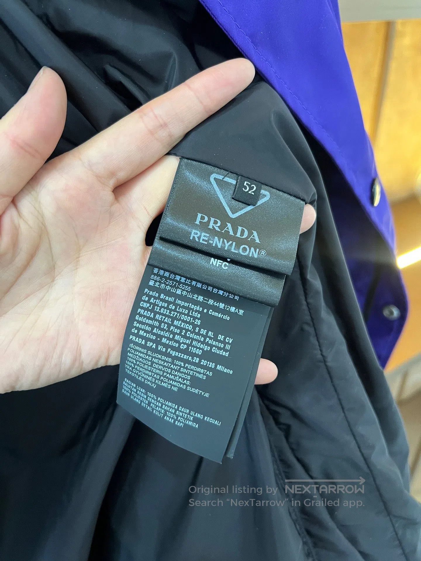 Prada Prada Runway Shell Cotton Padded Jacket| Size US L / EU 52-54 / 3 - 4 Thumbnail