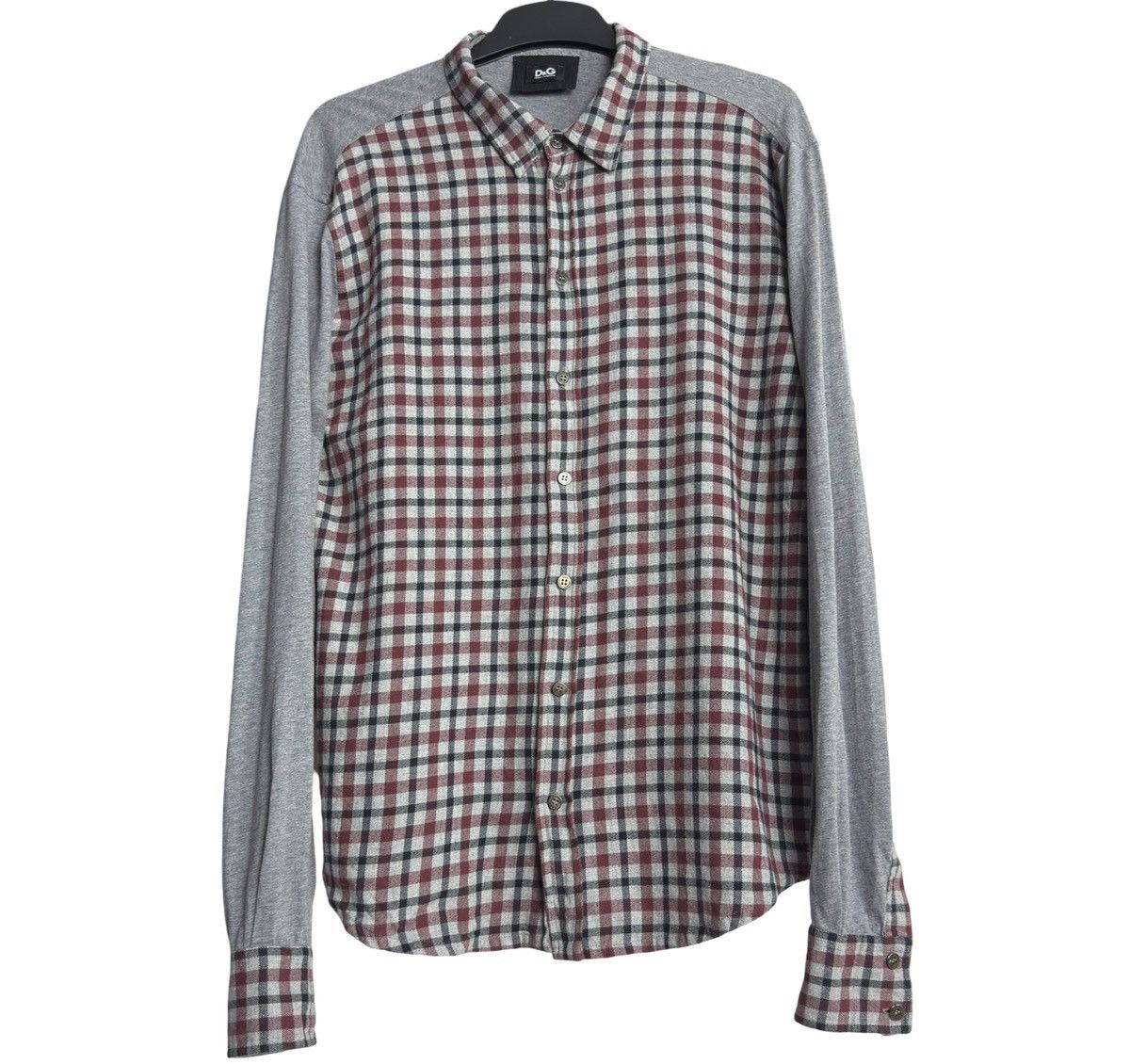 Dolce & Gabbana Dolce & Gabbana chech stretch shirt 54 Size US L / EU 52-54 / 3 - 1 Thumbnail