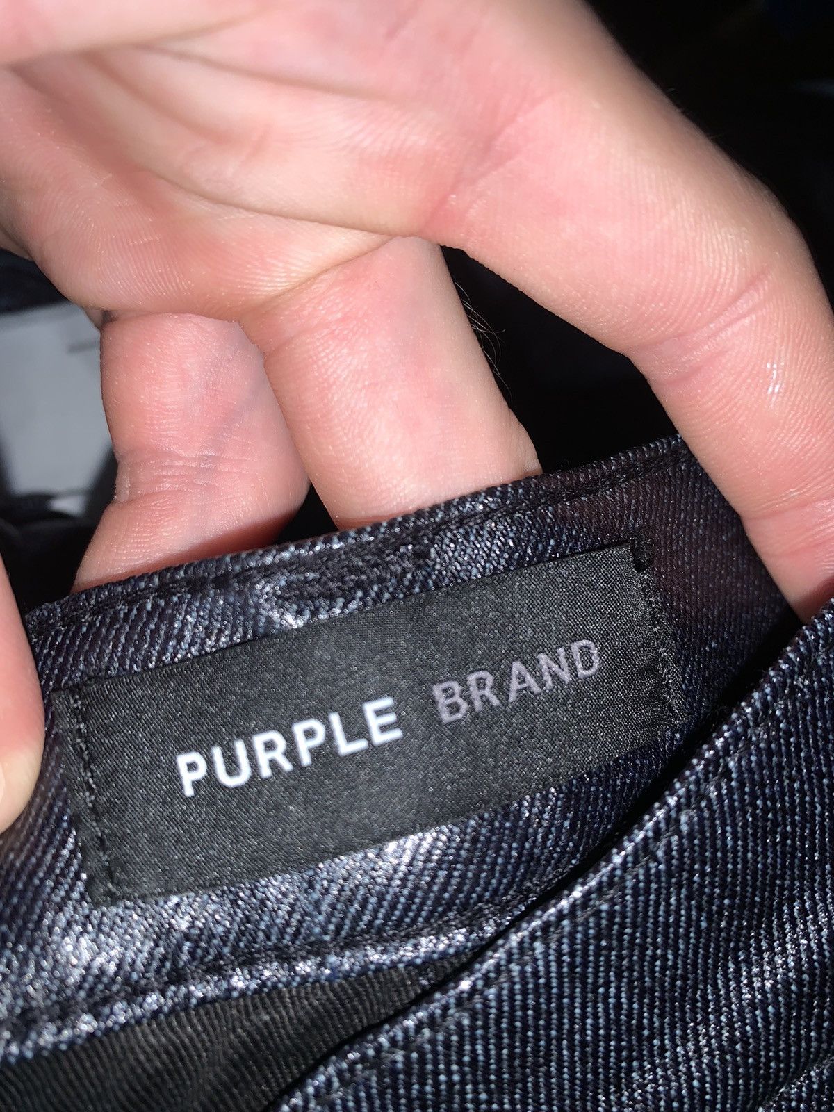 Purple Brand (34) Purple Brand Rockstar Leather Jeans All OG Never Worn Size US 34 / EU 50 - 10 Thumbnail