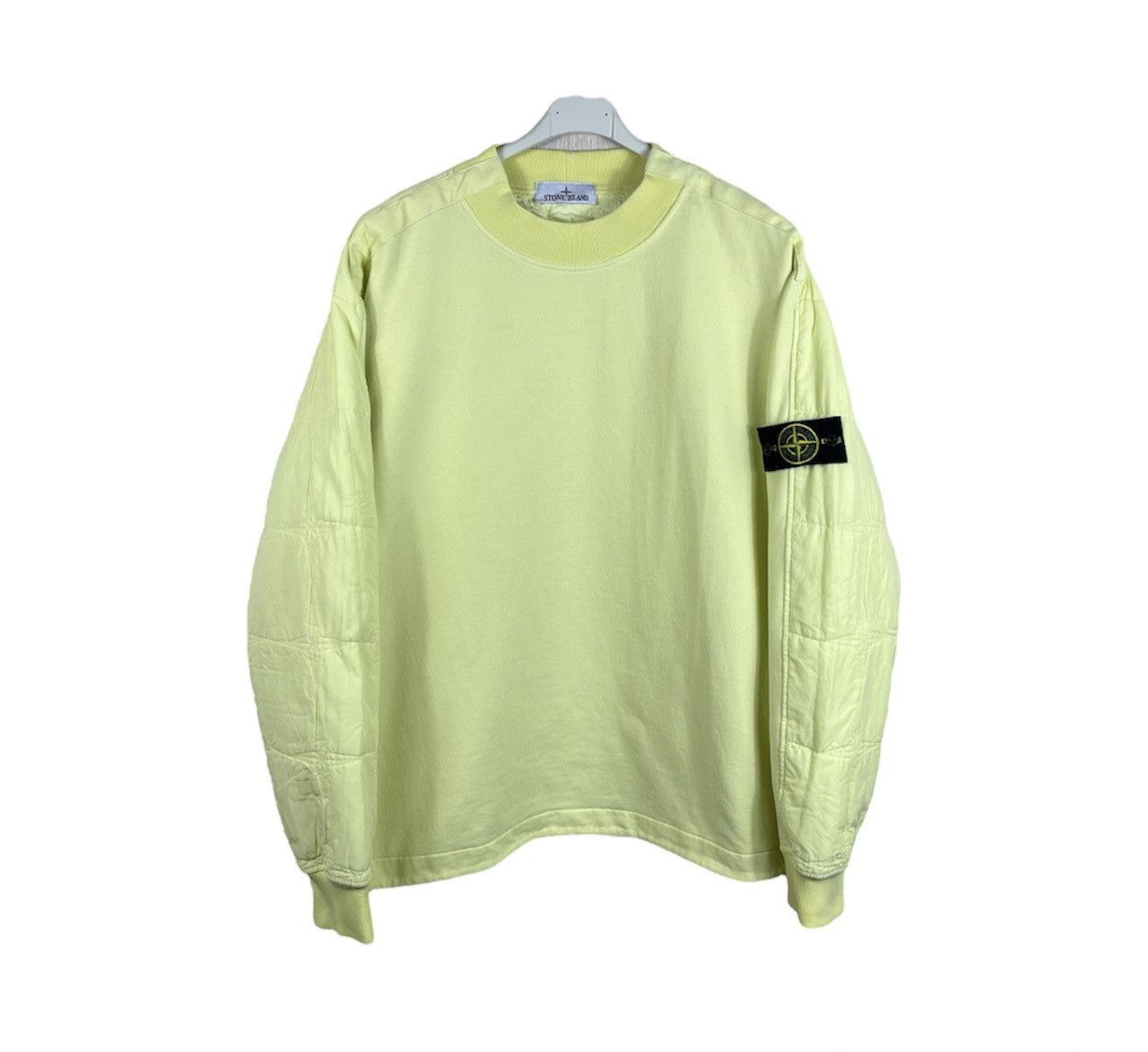 Stone Island Stone Island primaloft compass logo monogram sweatshirt Size US XL / EU 56 / 4 - 1 Thumbnail