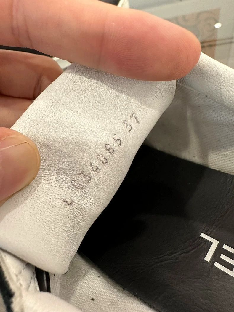 Chanel Chanel Black Logo Sneakers for Women -2505 Size US 7 / EU 40 - 7 Thumbnail
