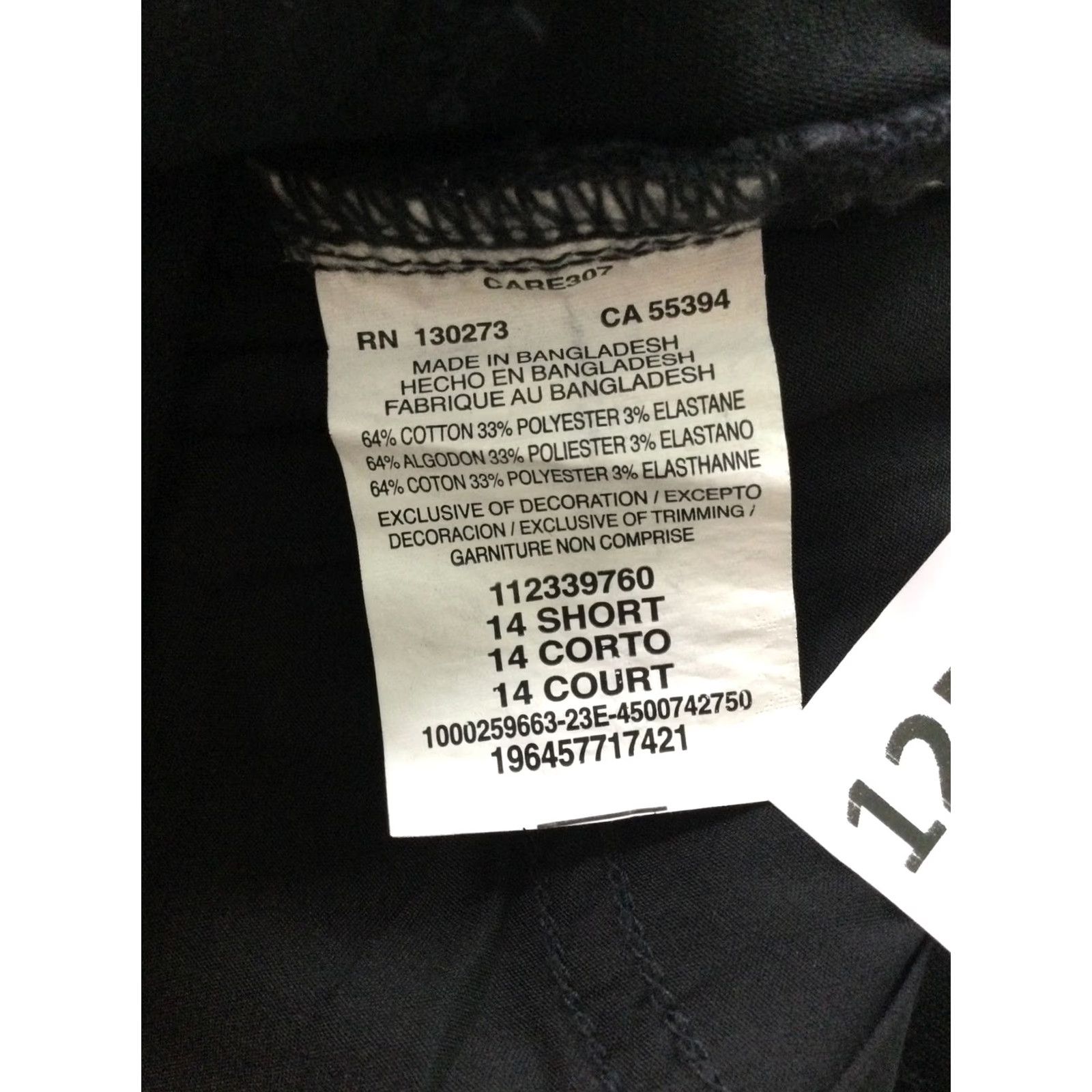 Lee Lee Jeans Skinny Black Stretch Denim Womens 14 Short NWT-12588 High Rise Slim Budd? Size 36" / US 14 / IT 50 - 8 Thumbnail