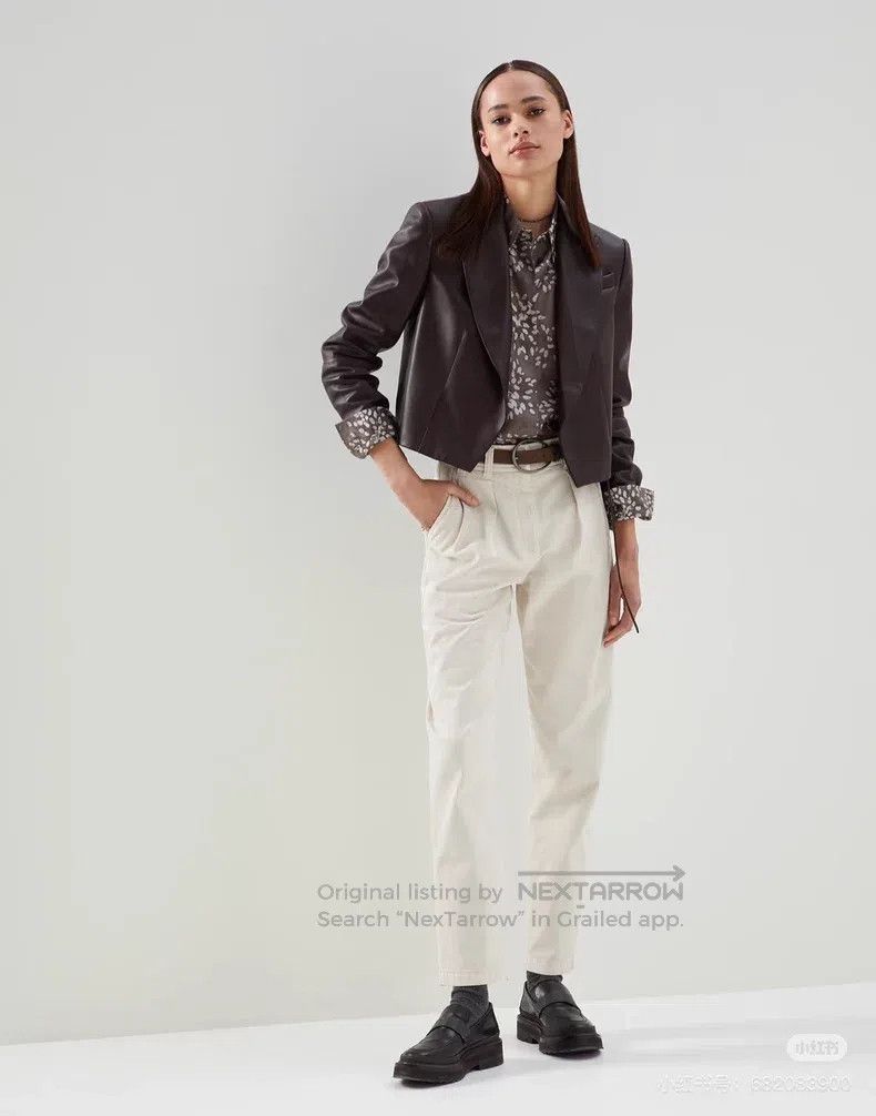 Brunello Cucinelli Brunello Cucinelli Studded Sheepskin Jacket Size S / US 4 / IT 40 - 5 Thumbnail