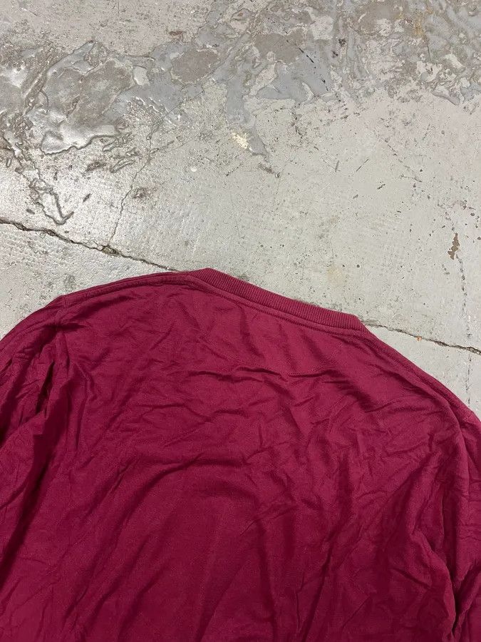 Dries Van Noten Dries Van Noten Large Bordeaux Eagle V Neck Longsleeves Size US L / EU 52-54 / 3 - 7 Thumbnail