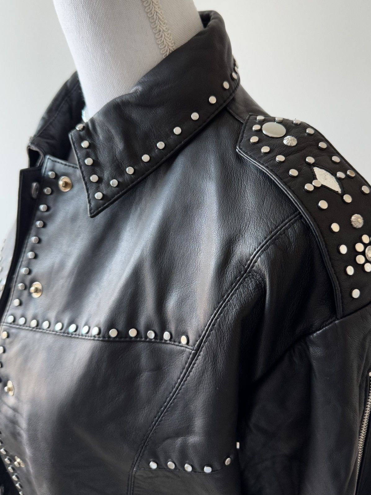 Maje Brand new with tags Maje leather jacket Size M / US 6-8 / IT 42-44 - 10 Thumbnail