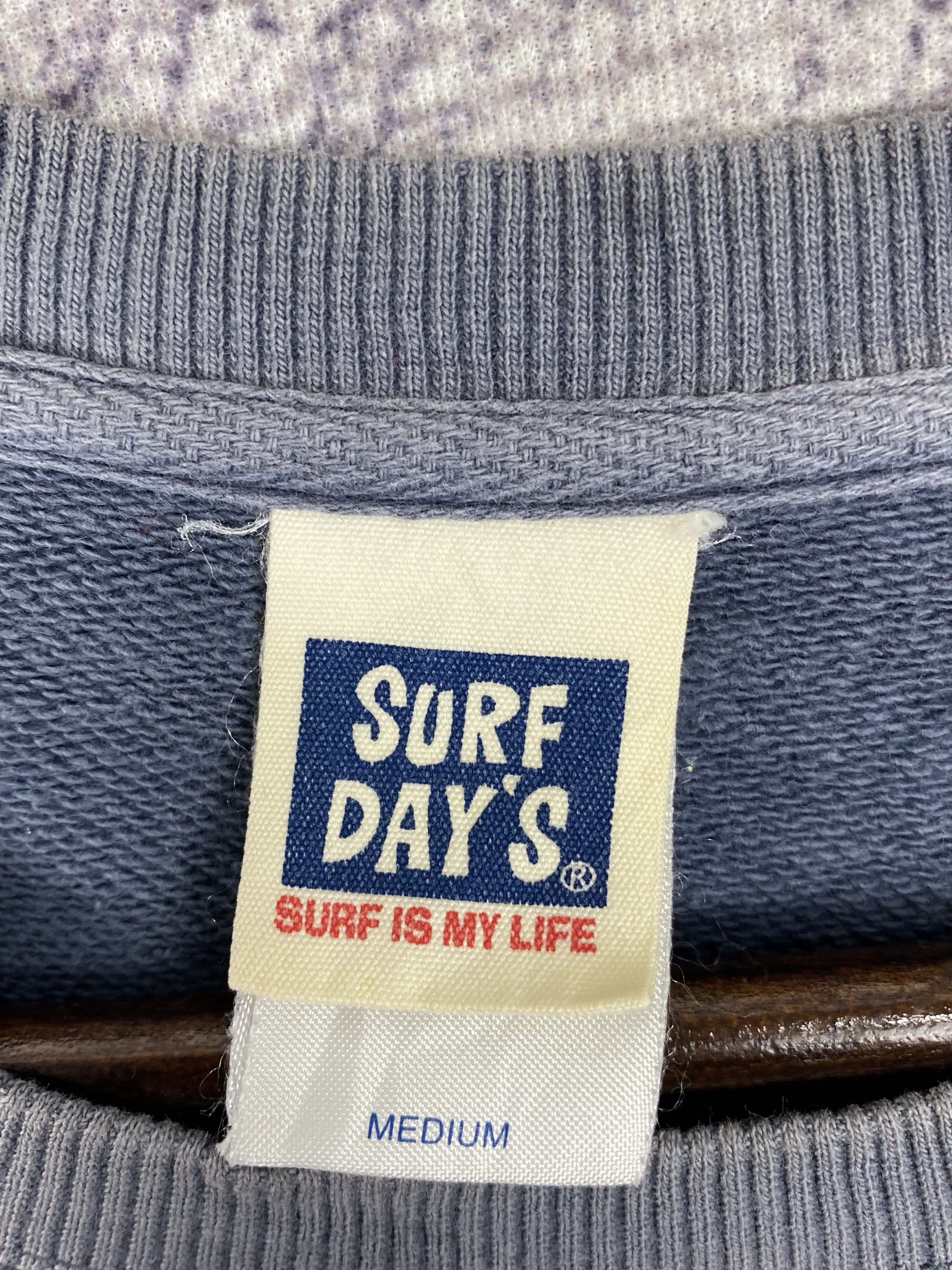 Japanese Brand Vintage Surf Days Pocket Tee Sweatshirts Size US M / EU 48-50 / 2 - 8 Thumbnail
