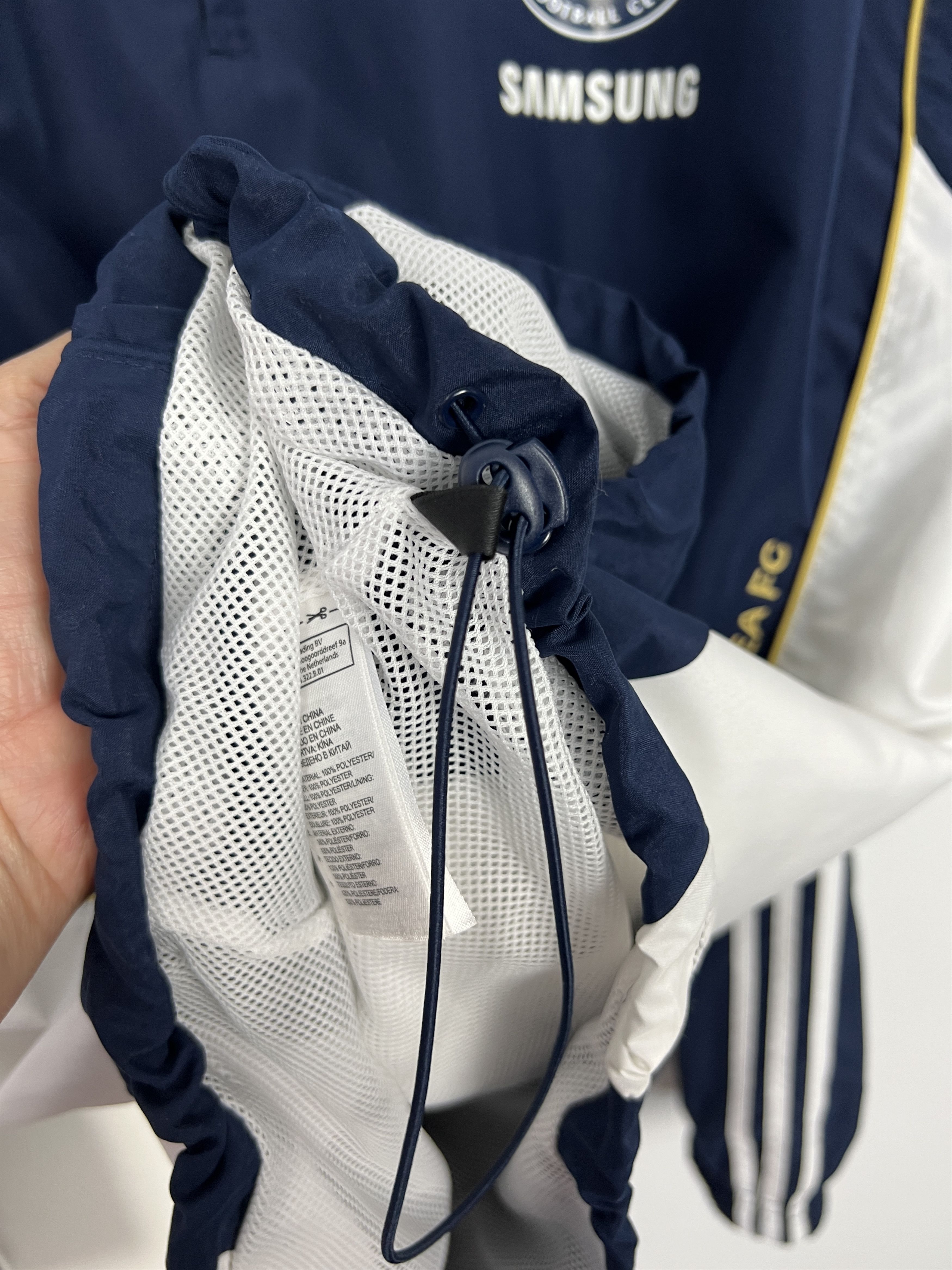 Adidas Vintage Adidas Chelsea Football Jacket Soccer Blue Train Size US XXL / EU 58 / 5 - 6 Thumbnail