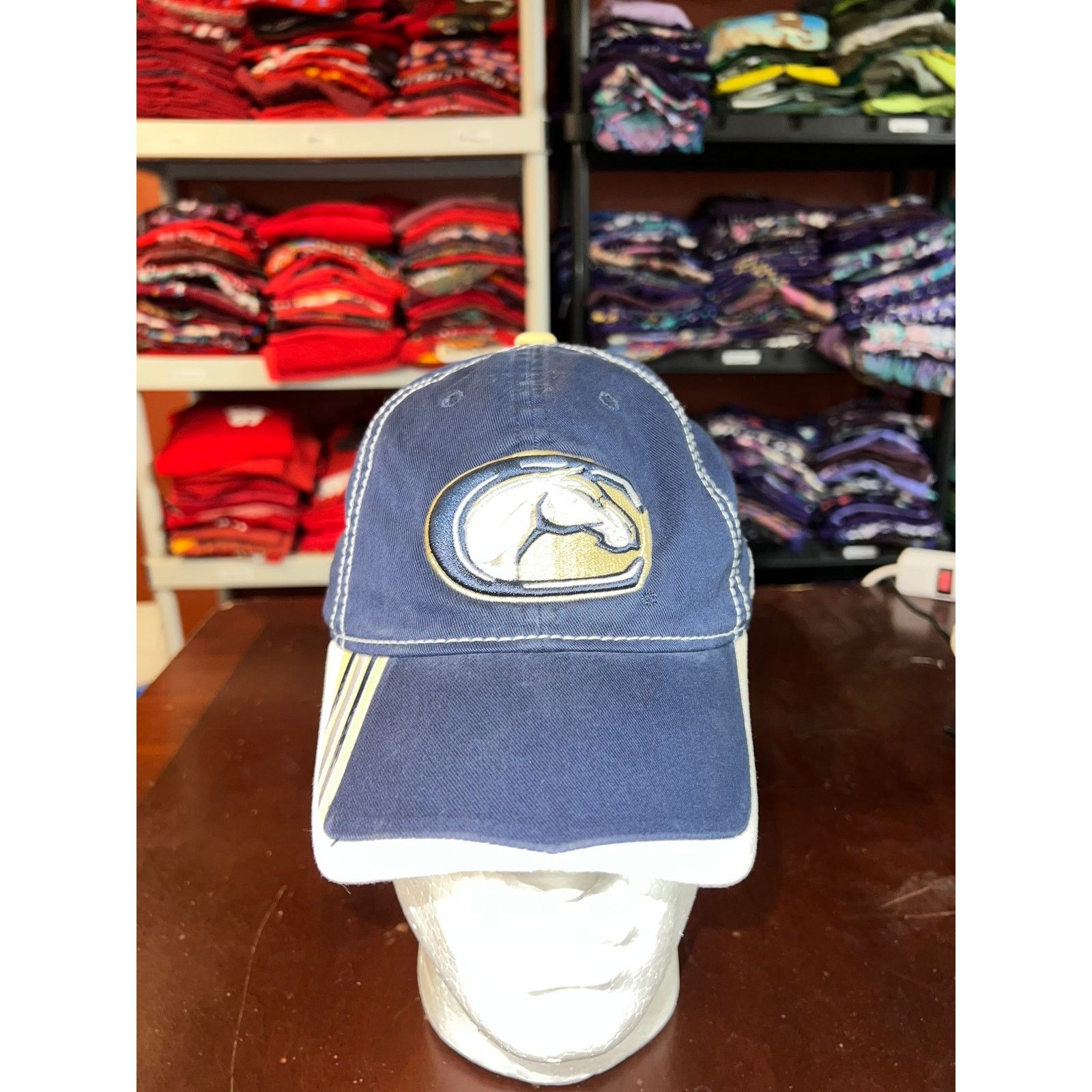 Adidas Adidas UC Davis Hat Vintage University College Blue Gold Cap Size ONE SIZE - 1 Thumbnail
