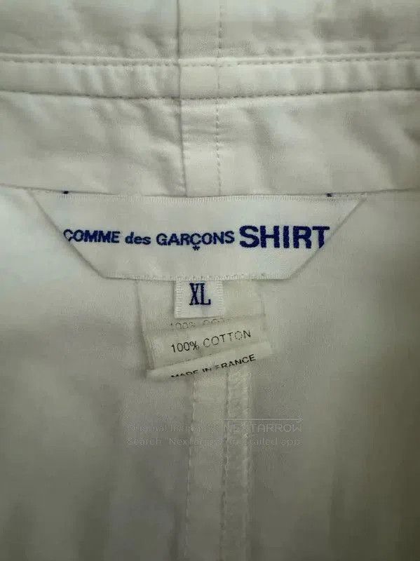 Other Comme des Garçons White Cotton Logo Shirt . Size US XL / EU 56 / 4 - 5 Thumbnail